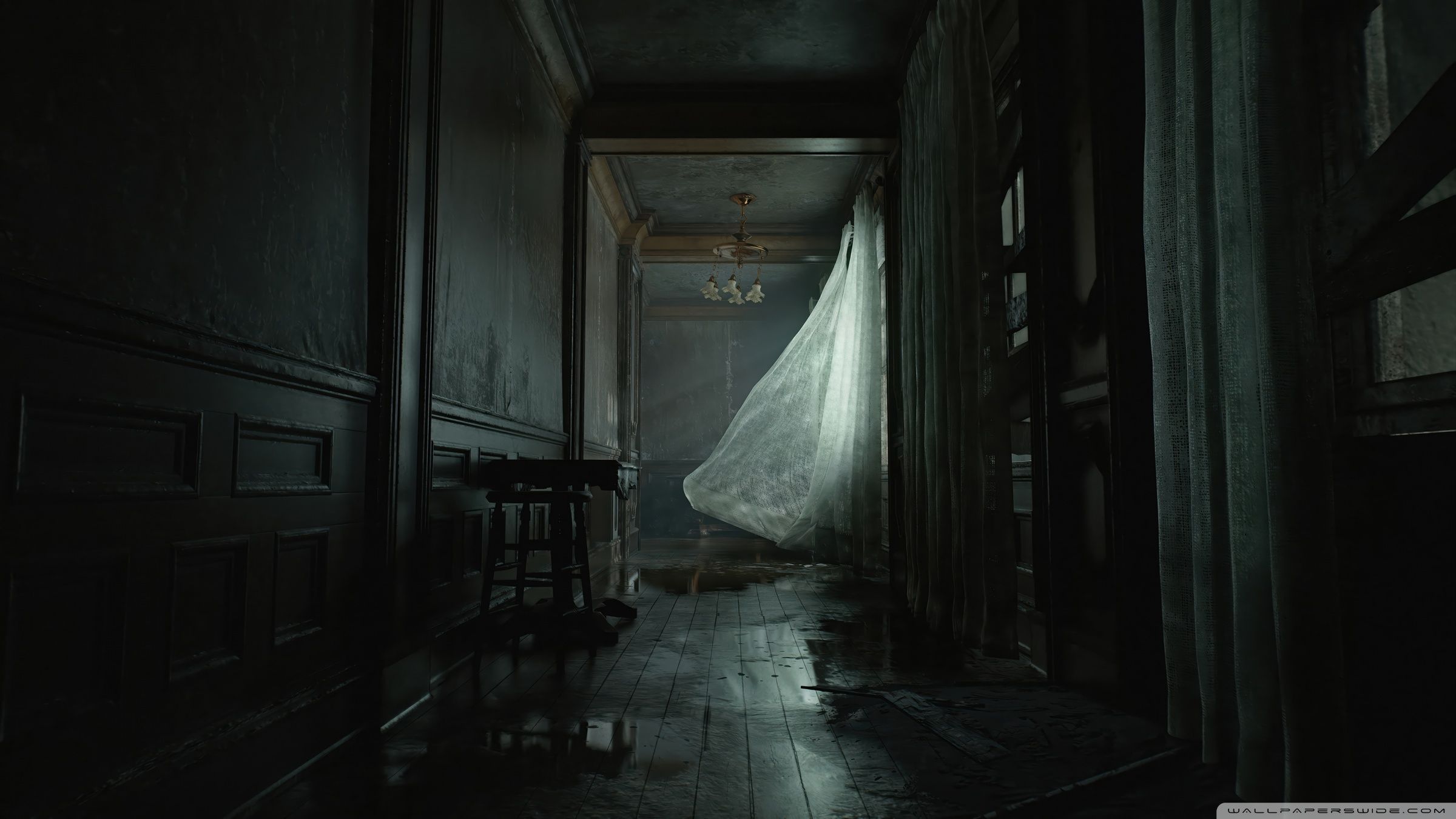 2400x1350 Resident Evil 9 Requiem Wrenwood Hotel 4K UHD Wallpaper for UltraHD Desktop and TV : Widescreen and UltraWide Display : Dual Monitor : Smartphone and Tablet Devices