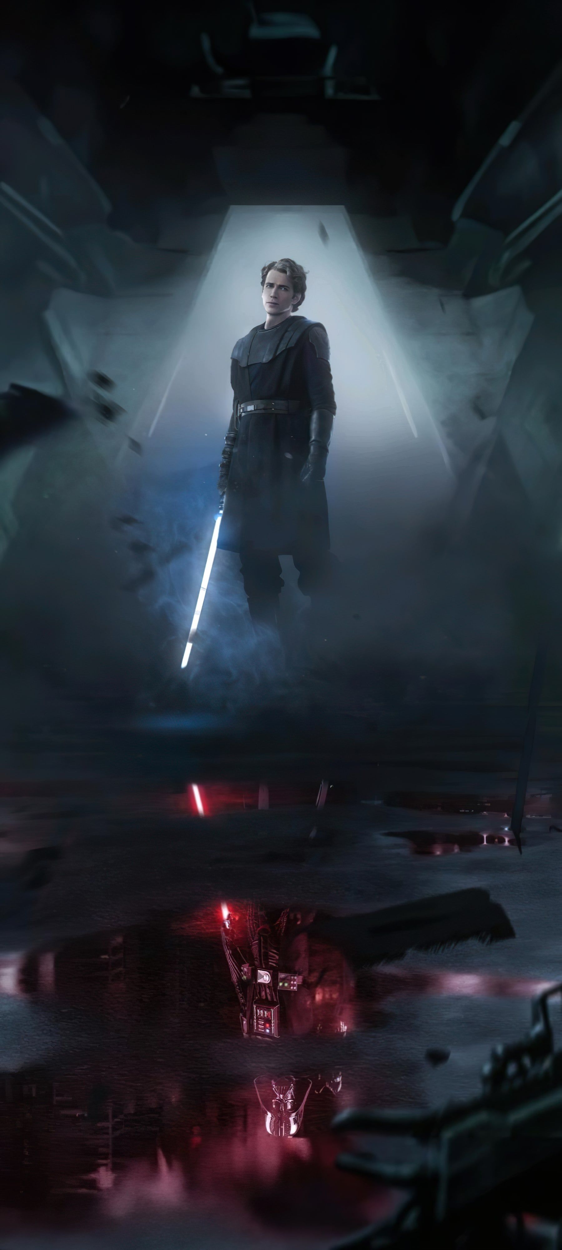 1800x3998 Star Wars, Anakin Skywalker Darth Vader Wallpaper (by BossLogic) [1800x3998]