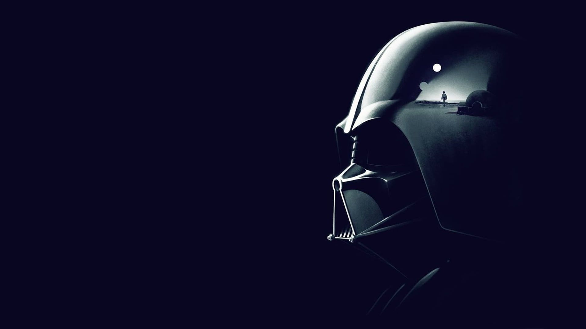 1920x1080 Wallpaper stars, boy, costume, helmet, Darth Vader, armor, star, Darth Vader for mobile and desktop, section фильмы, resolution 1920x1080