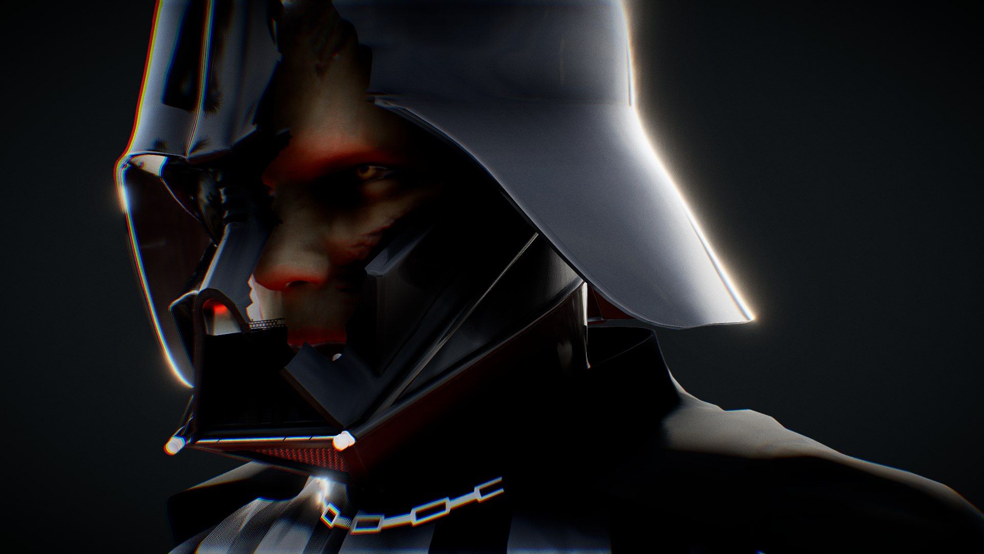 1920x1080 3D Darth Vader Anakin Skywalker In Kenobi