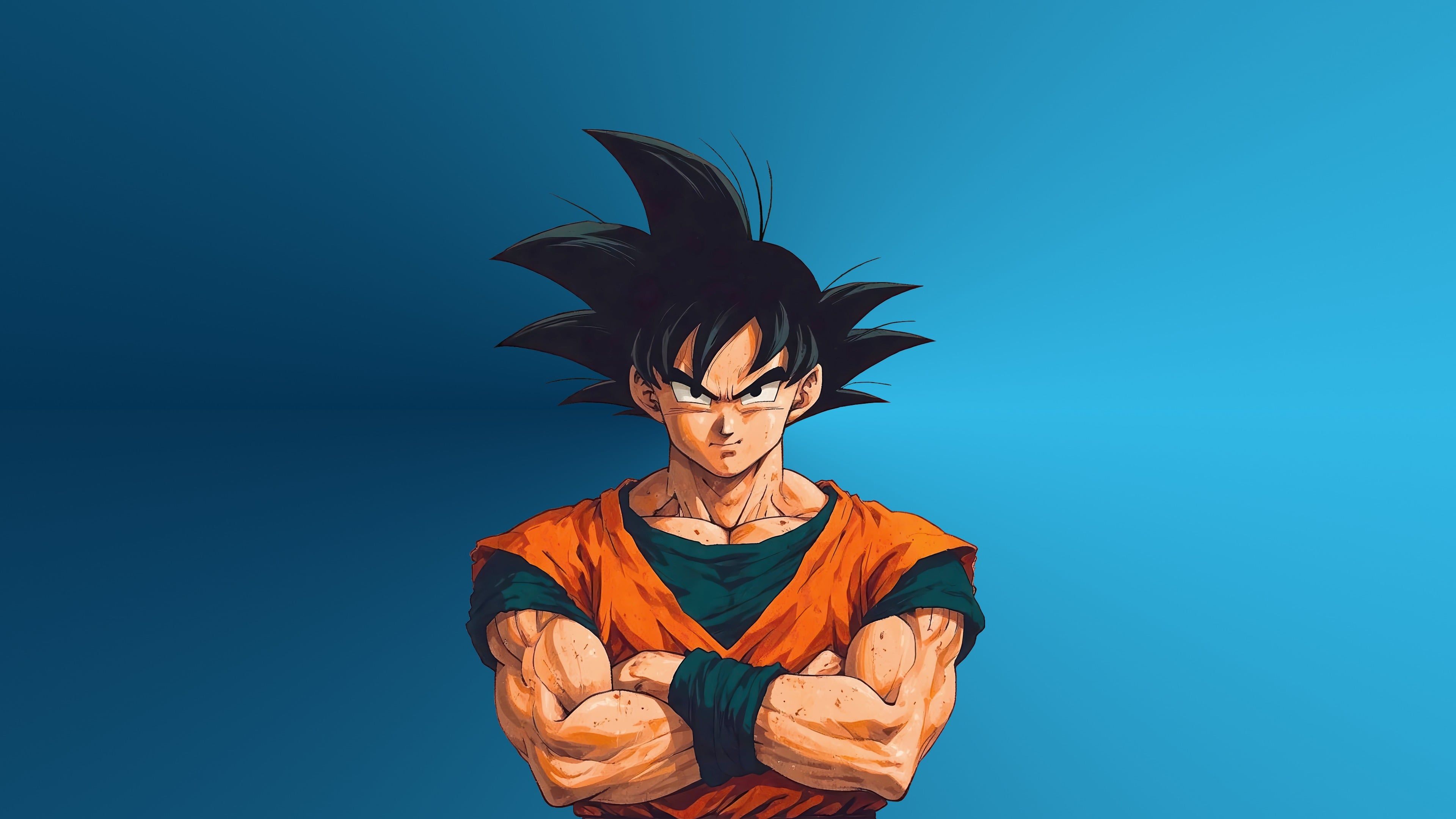 3840x2160 Goku from Dragon Ball Anime Wallpaper 4K for Desktop