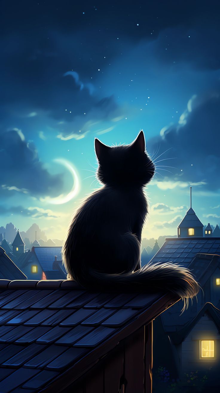 736x1313 Lonely night [phone wallpaper]