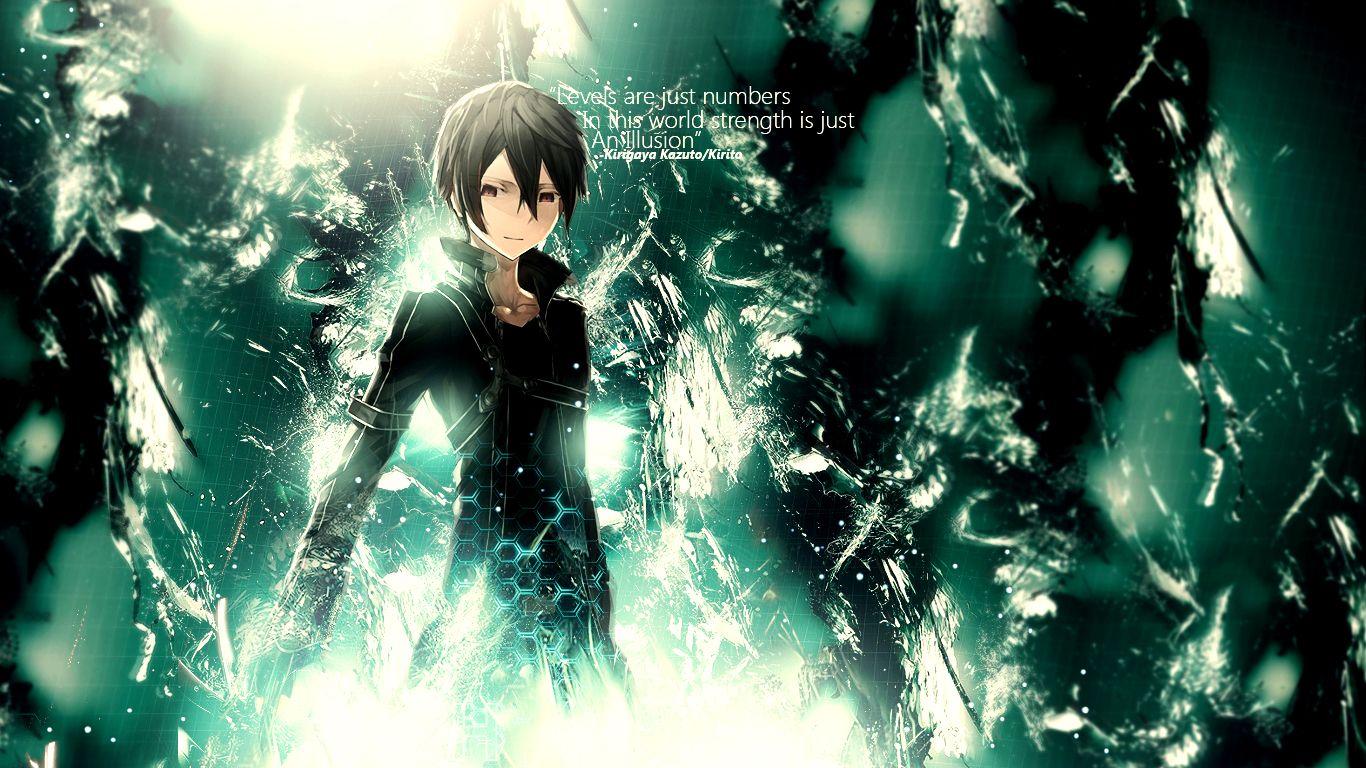 1366x768 Sword Art Online Wallpaper 3D