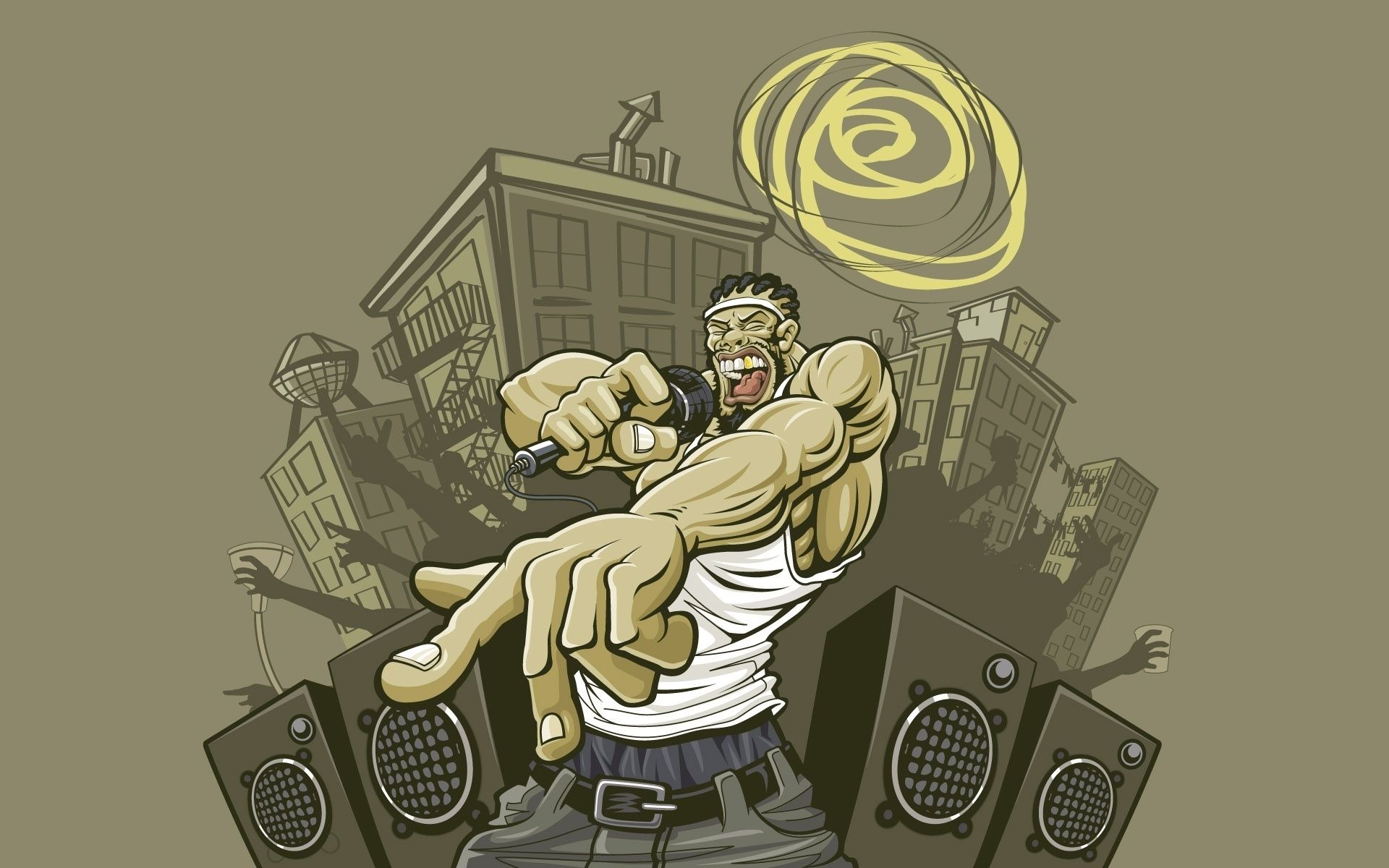 1920x1200 Desktop wallpaper: Hip Hop, Music 4K free download for PC. 196999