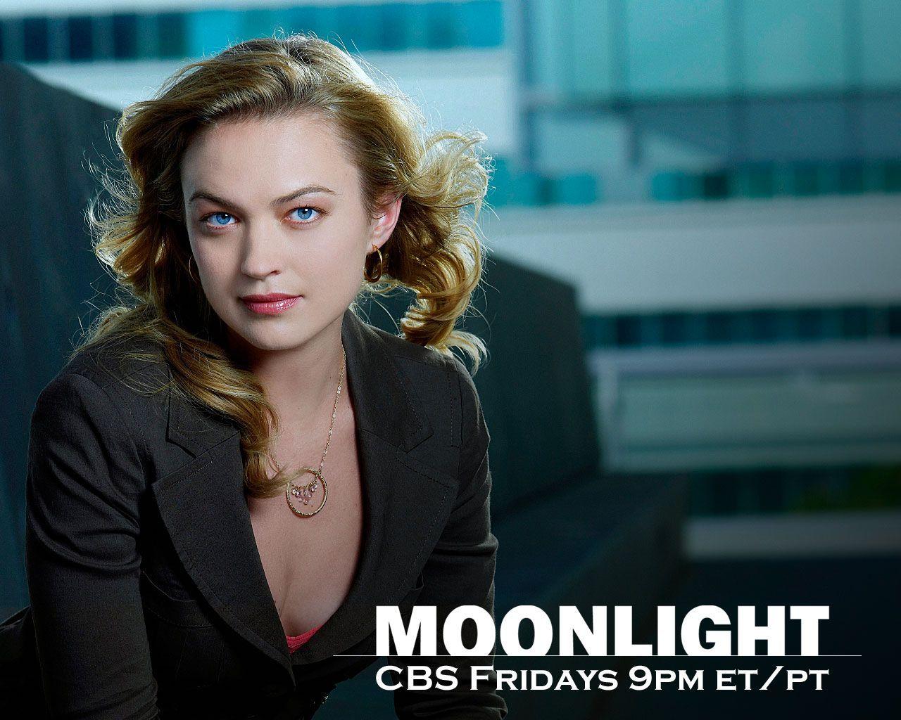 1280x1024 Download Wallpaper #Sophia_Myles In #Moonlight Tv Series 1 Design