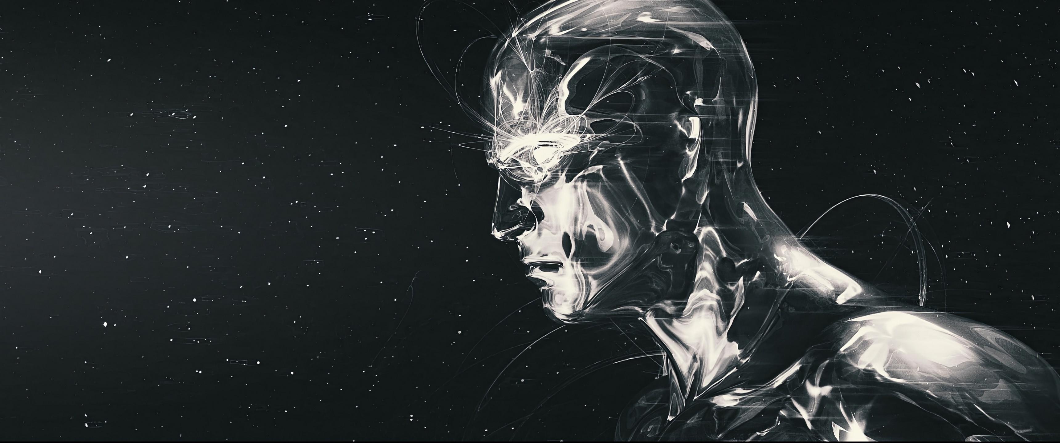 3440x1440 Silver Surfer PC 4k Wallpaper