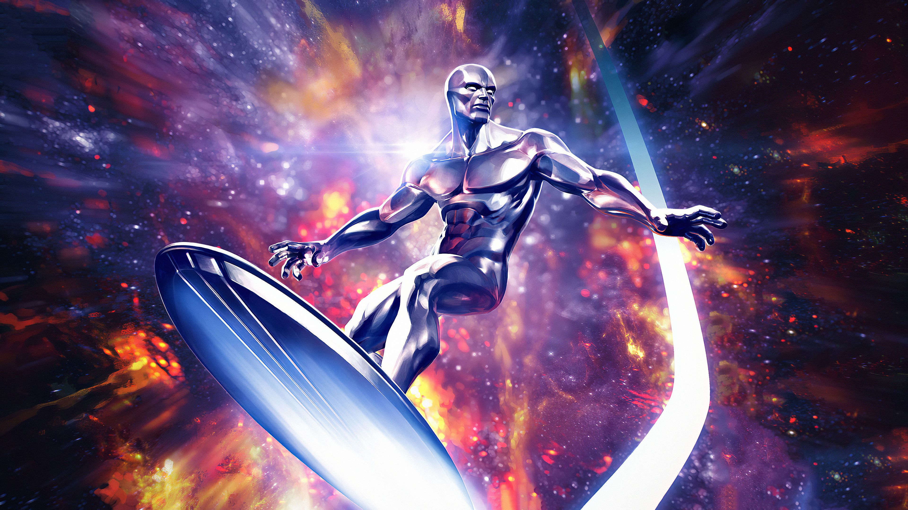 3840x2160 The Silver Surfer Wallpaper