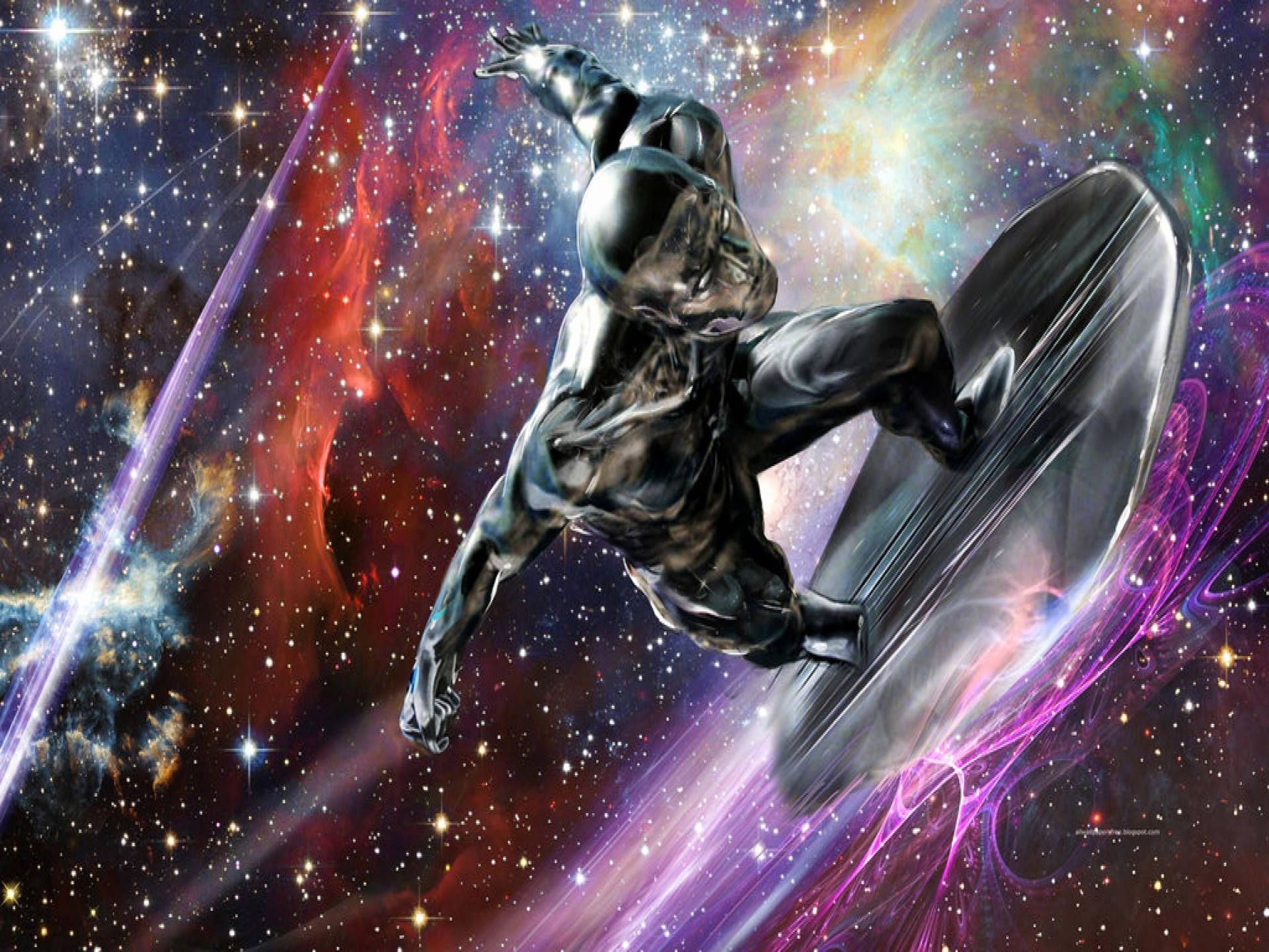 1920x1440 Download Silver Surfer Cosmic Ride Wallpaper