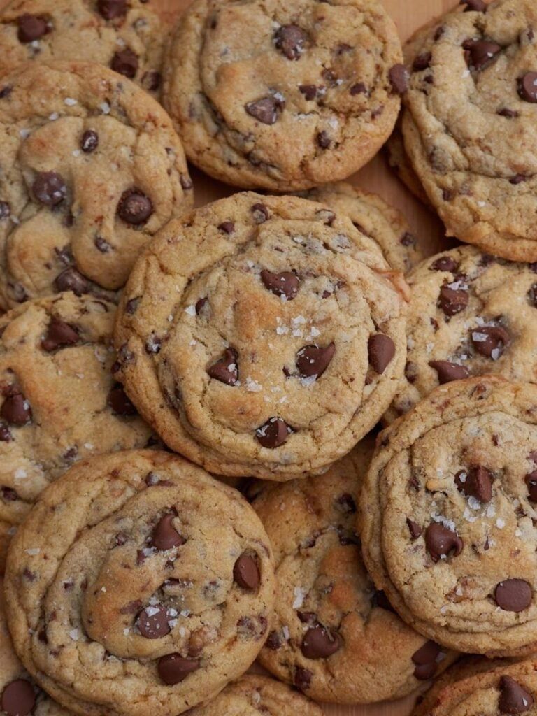 768x1024 The Best Sourdough Chocolate Chip Cookies