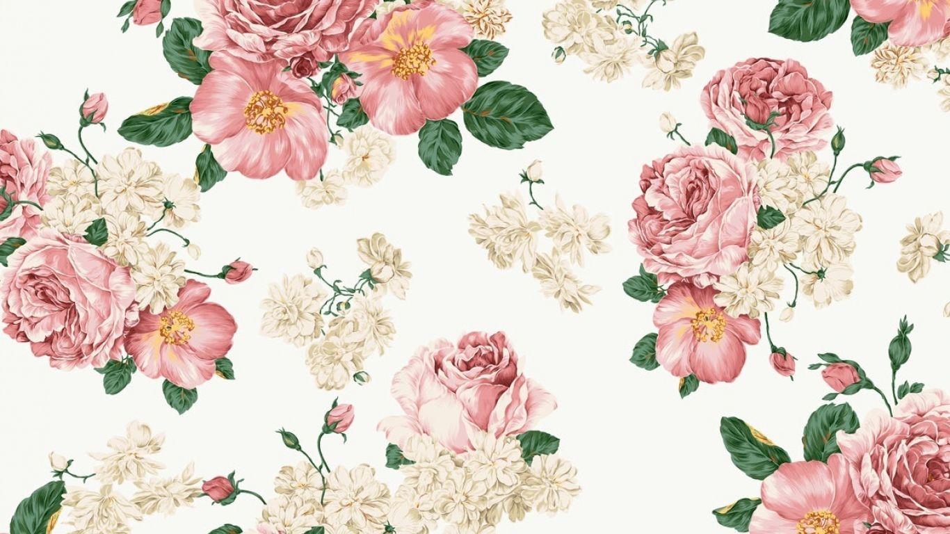 1366x768 Tumblr Flowers Background