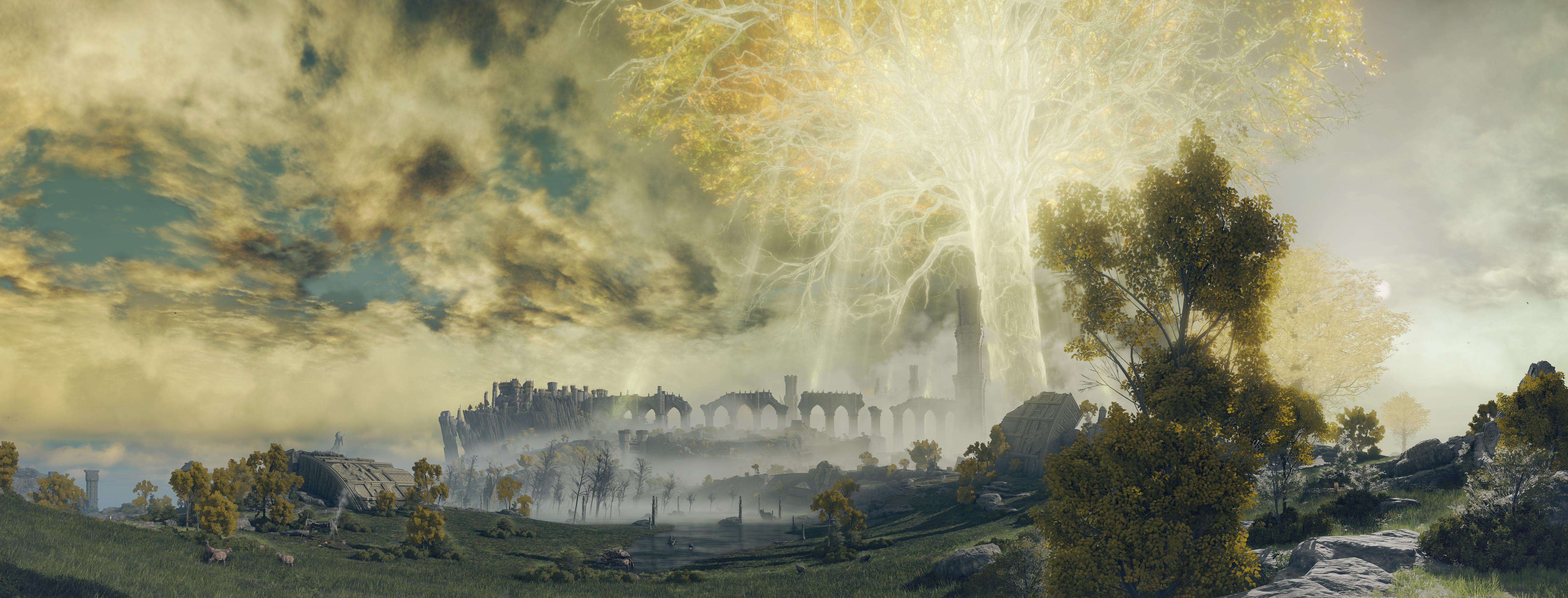 5605x2141 Some more elden ring wallpaper I made of my favorite locations for sight seeing