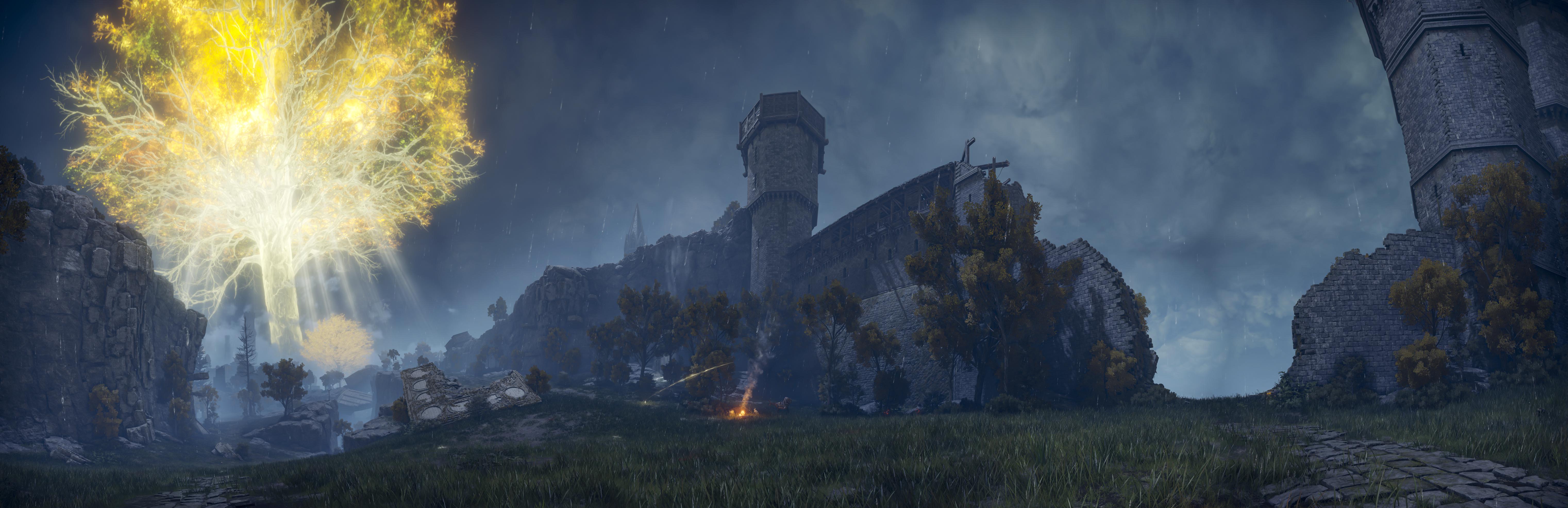 6085x1972 Some more elden ring wallpaper I made of my favorite locations for sight seeing