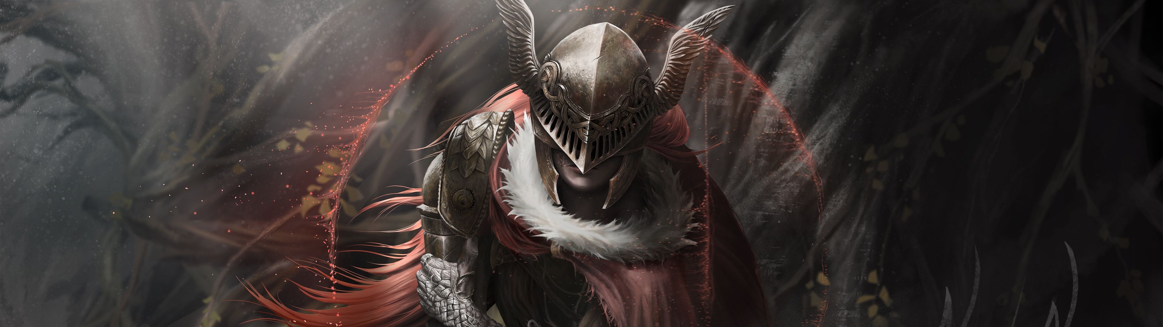 3840x1080 Malenia Blade of Miquella Wallpaper 4K, Elden Ring, Artwork