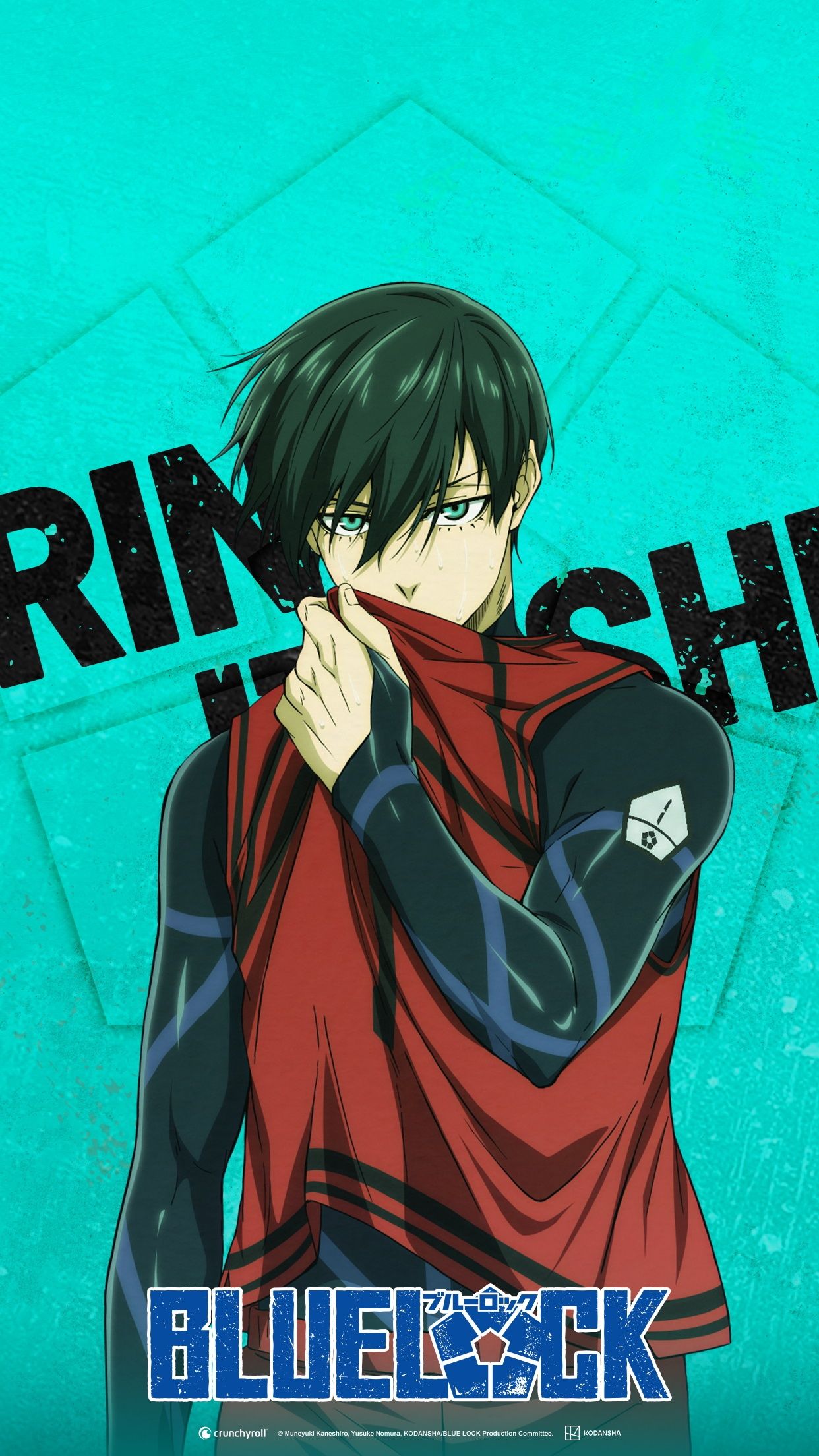 1242x2208 BLUE LOCK Anime Wallpaper and Background