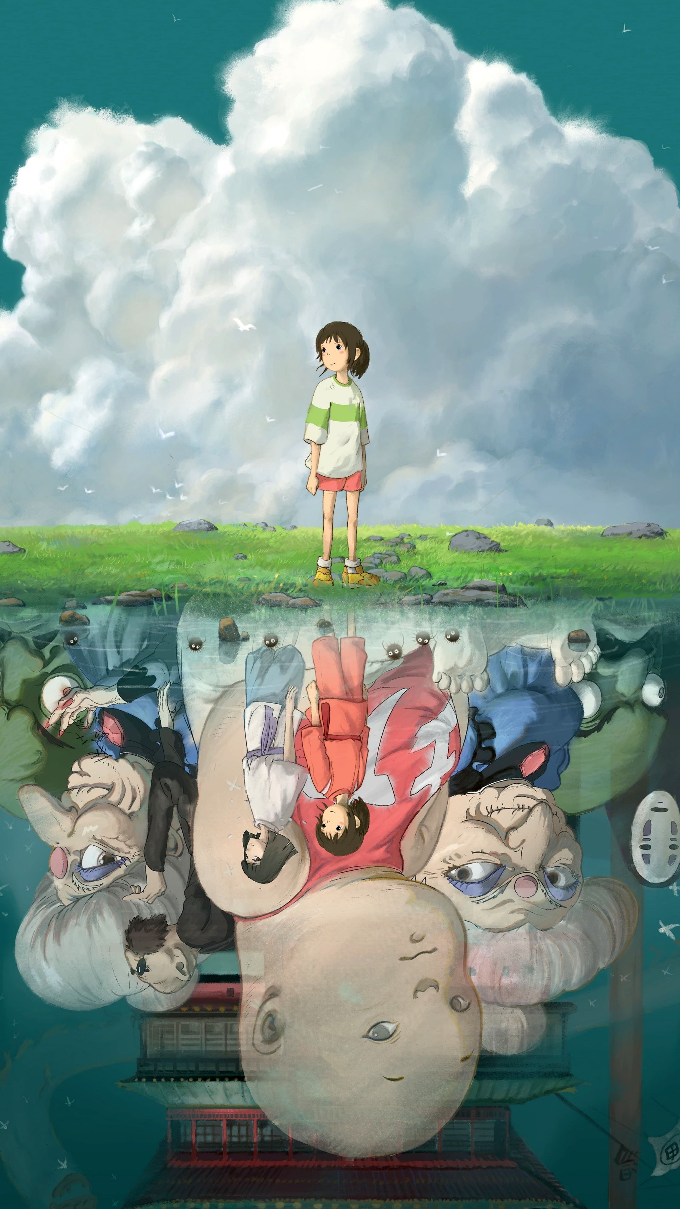 2160x3840 Studio Ghibli Wallpaper 4K, Animation movies, 5K, 8K