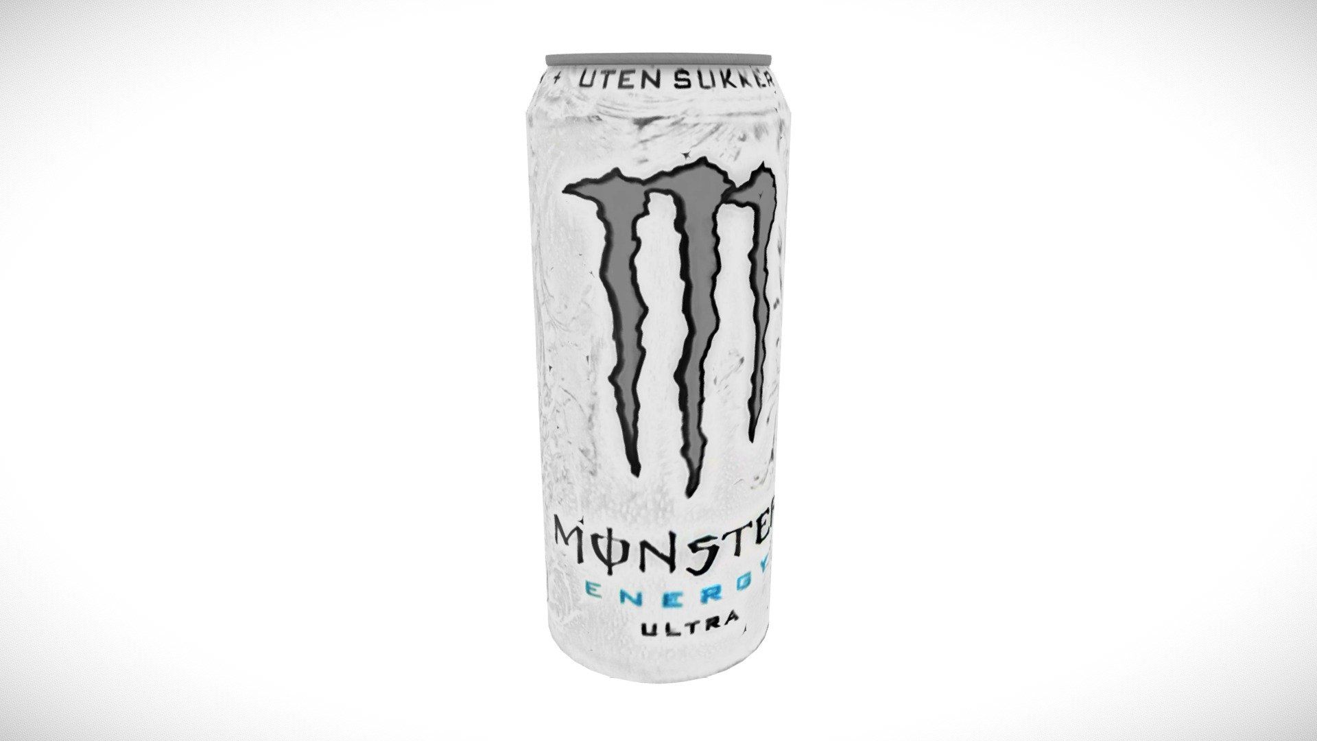 1920x1080 Monster Ultra Zero White (NO) Free 3D model by yO_ey [771b841]