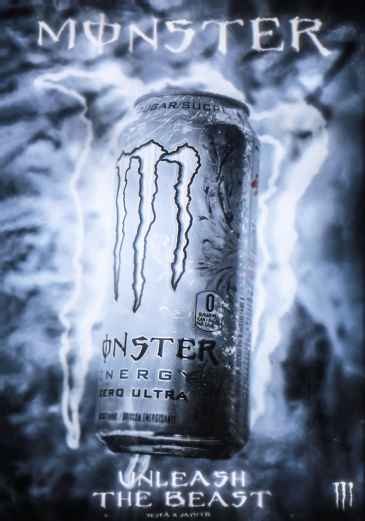 1200x1714 White monster Poster