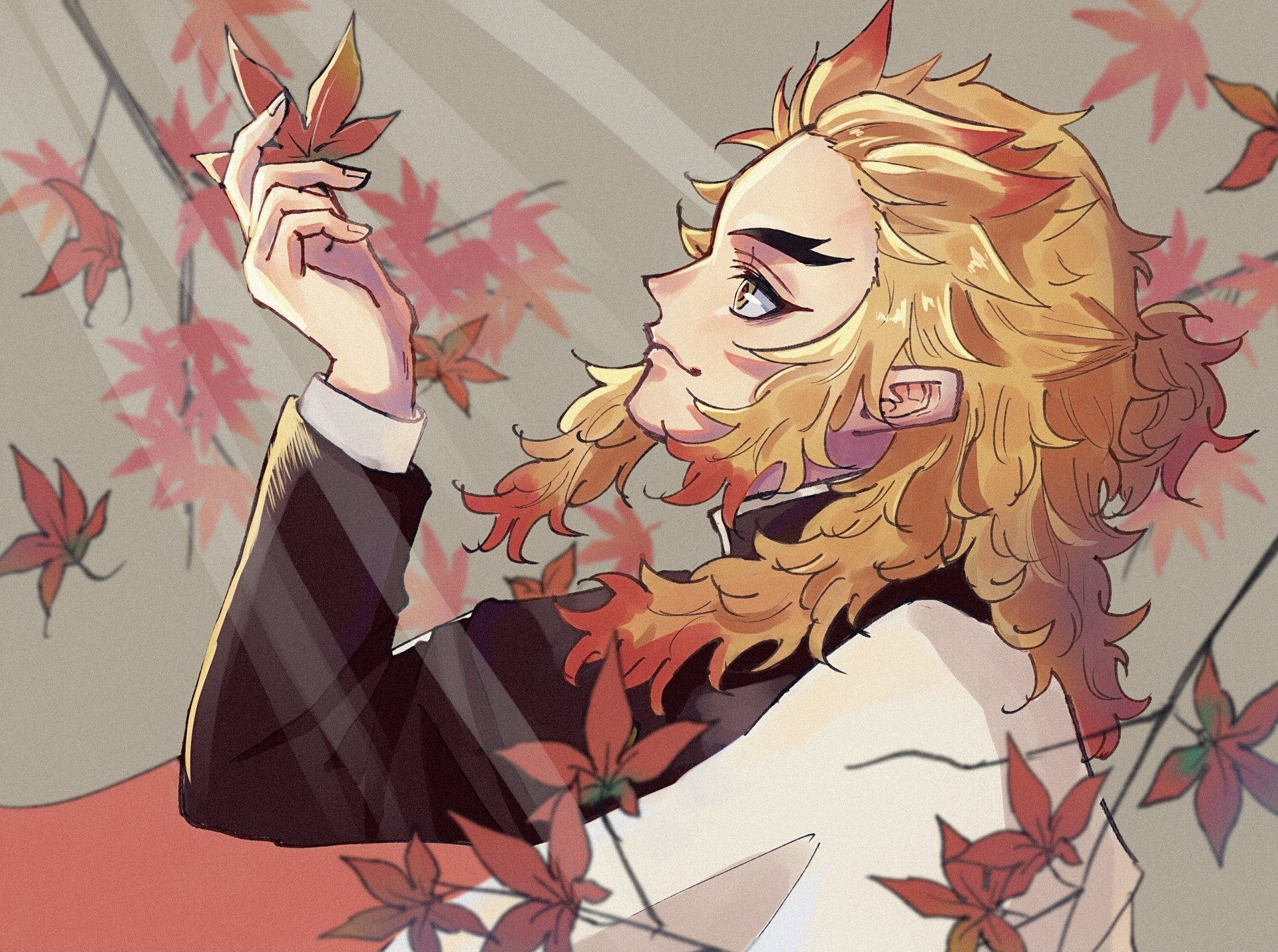 1920x1431 Download Kyojuro Rengoku Anime Demon Slayer: Kimetsu No Yaiba HD Wallpaperx2377