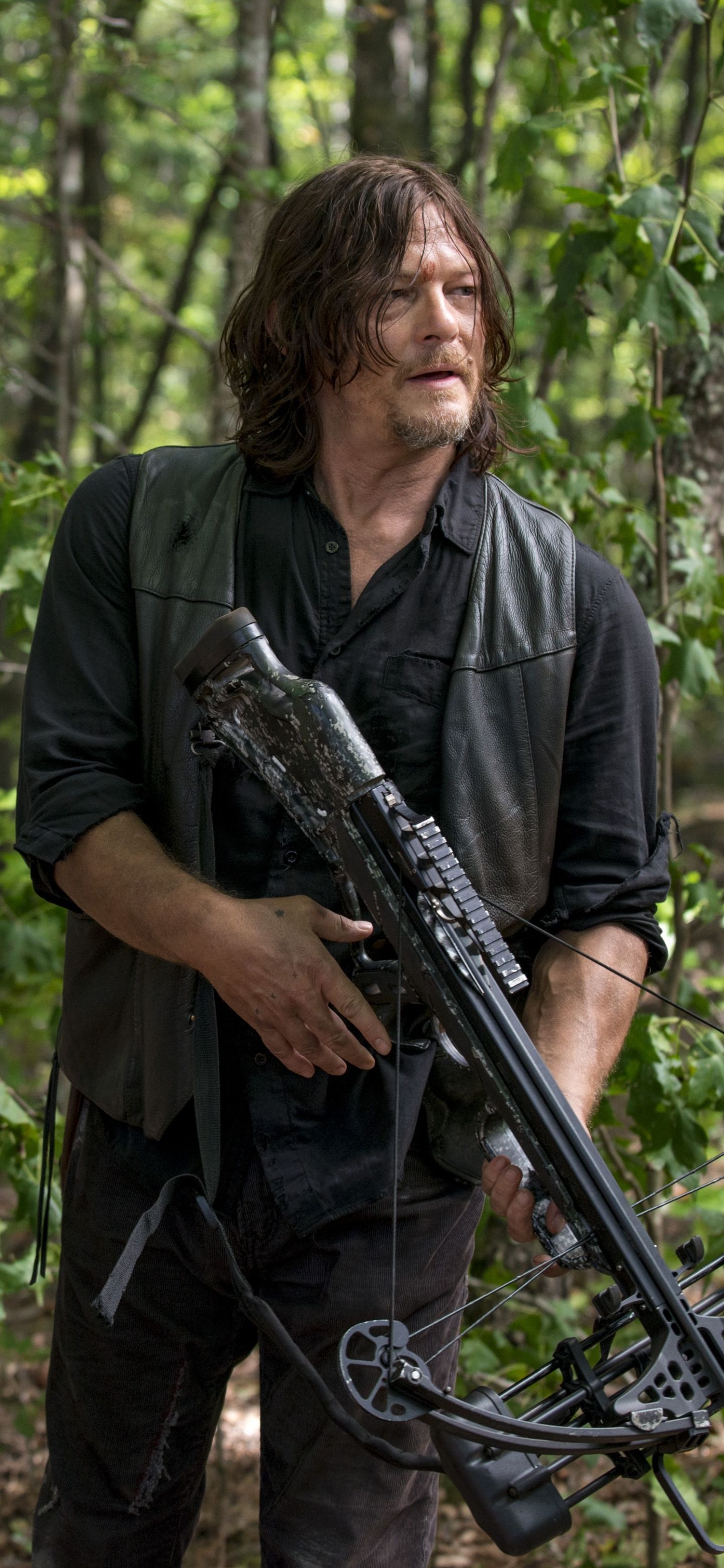 1440x3120 Phone wallpaper: Daryl Dixon, Tv Show, The Walking Dead, Norman Reedus 1343653