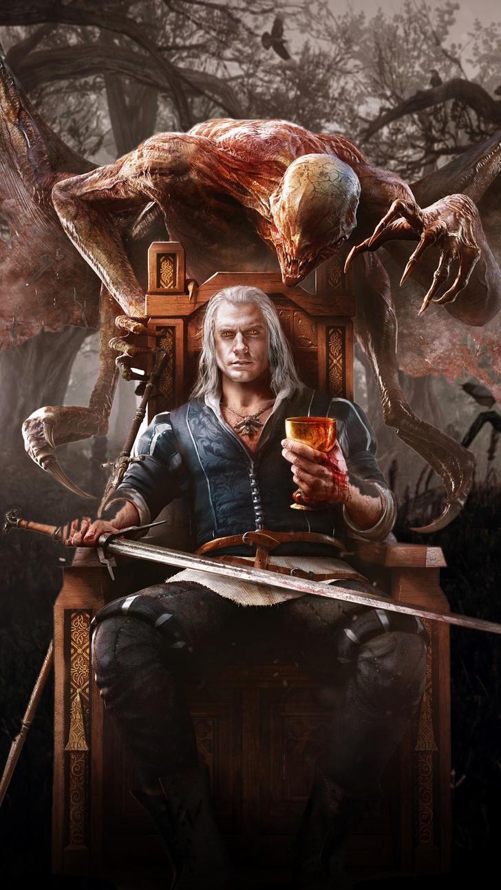 728x1294 The Witcher (Netflix) Mobile Wallpaper, 4k