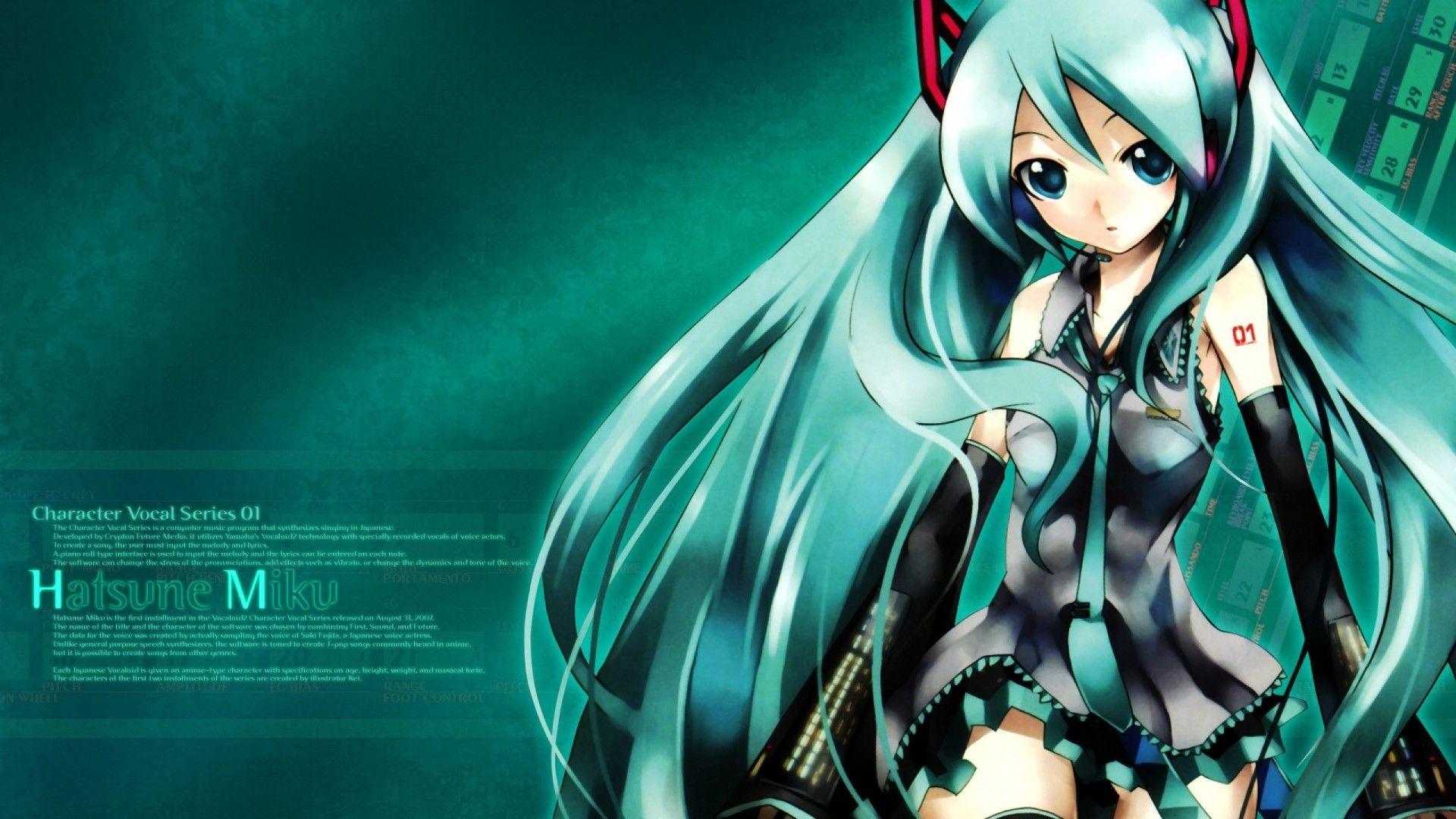 1920x1080 Anime Hatsune Miku Wallpaper
