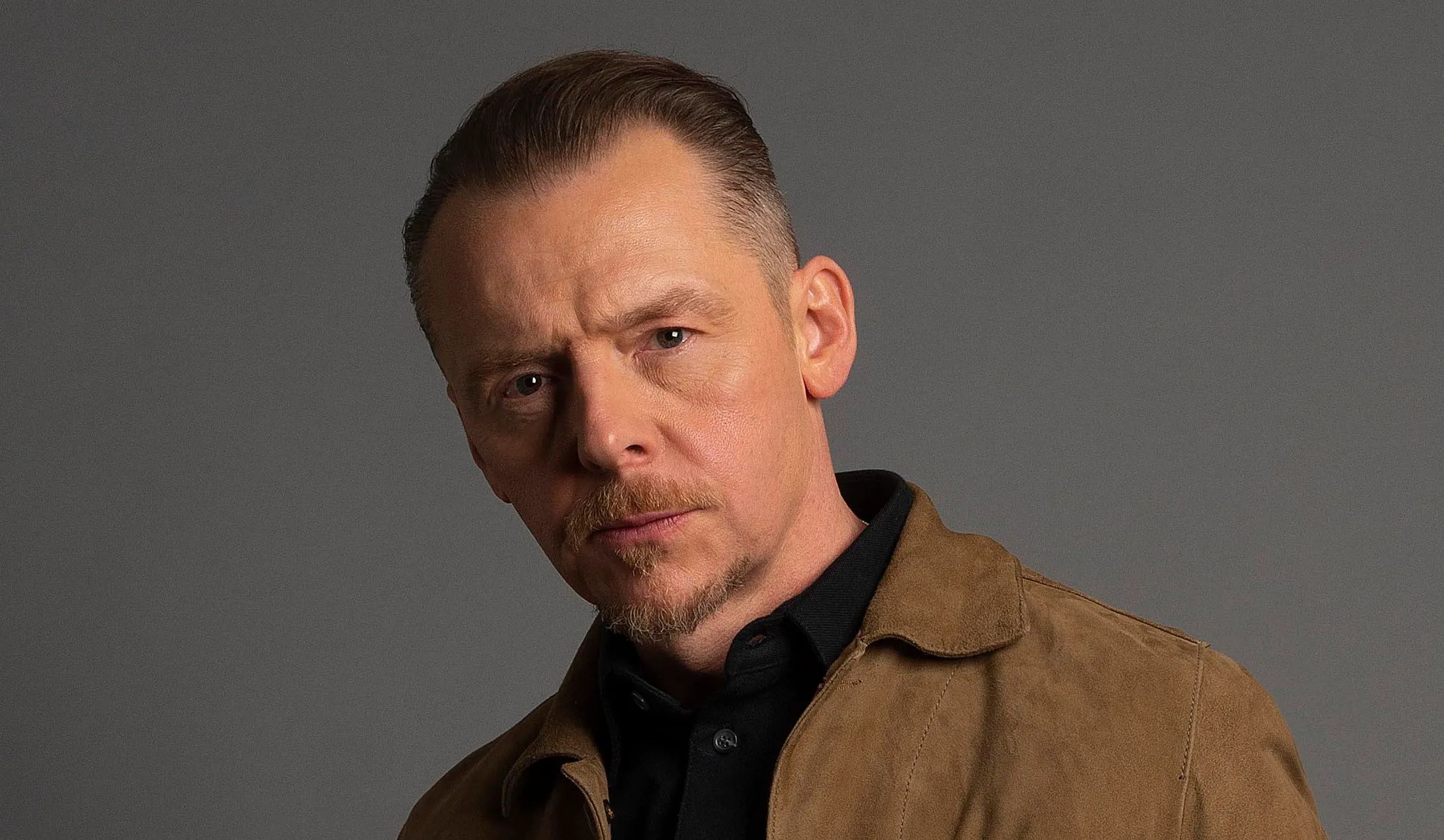 2176x1266 Simon Pegg Wallpaper