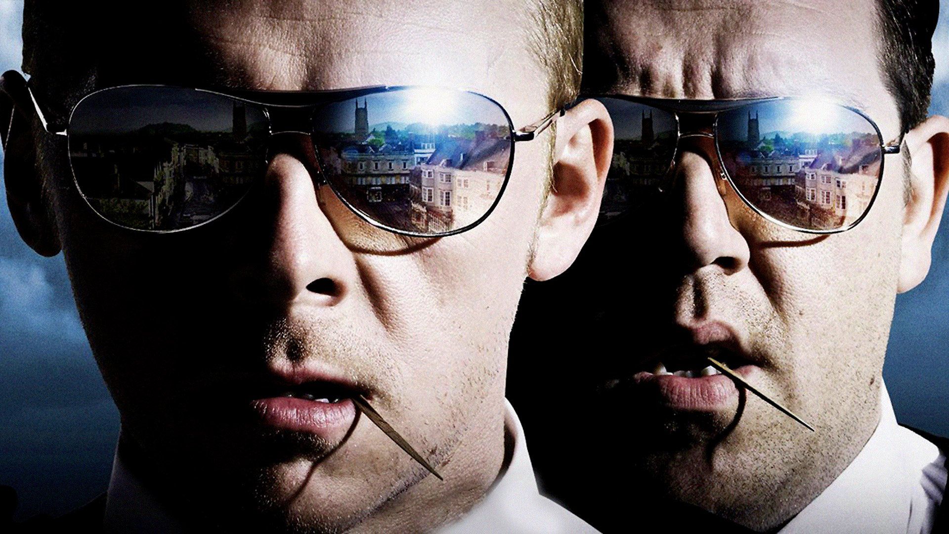 1920x1080 Download Simon Pegg Nick Frost Movie Hot Fuzz HD Wallpaperx1080