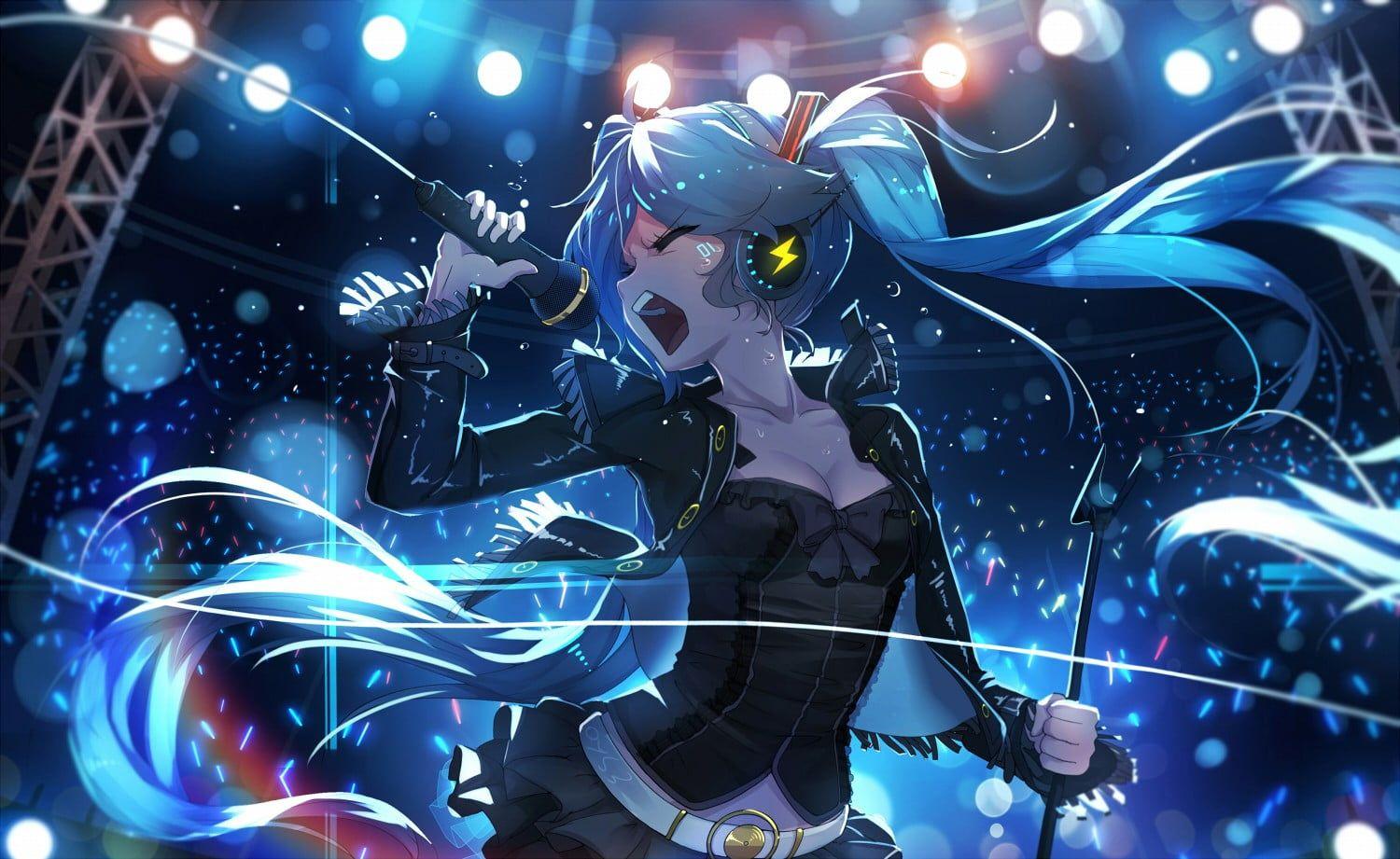 1500x921 Female anime character, anime, anime girls, Vocaloid, Hatsune Miku