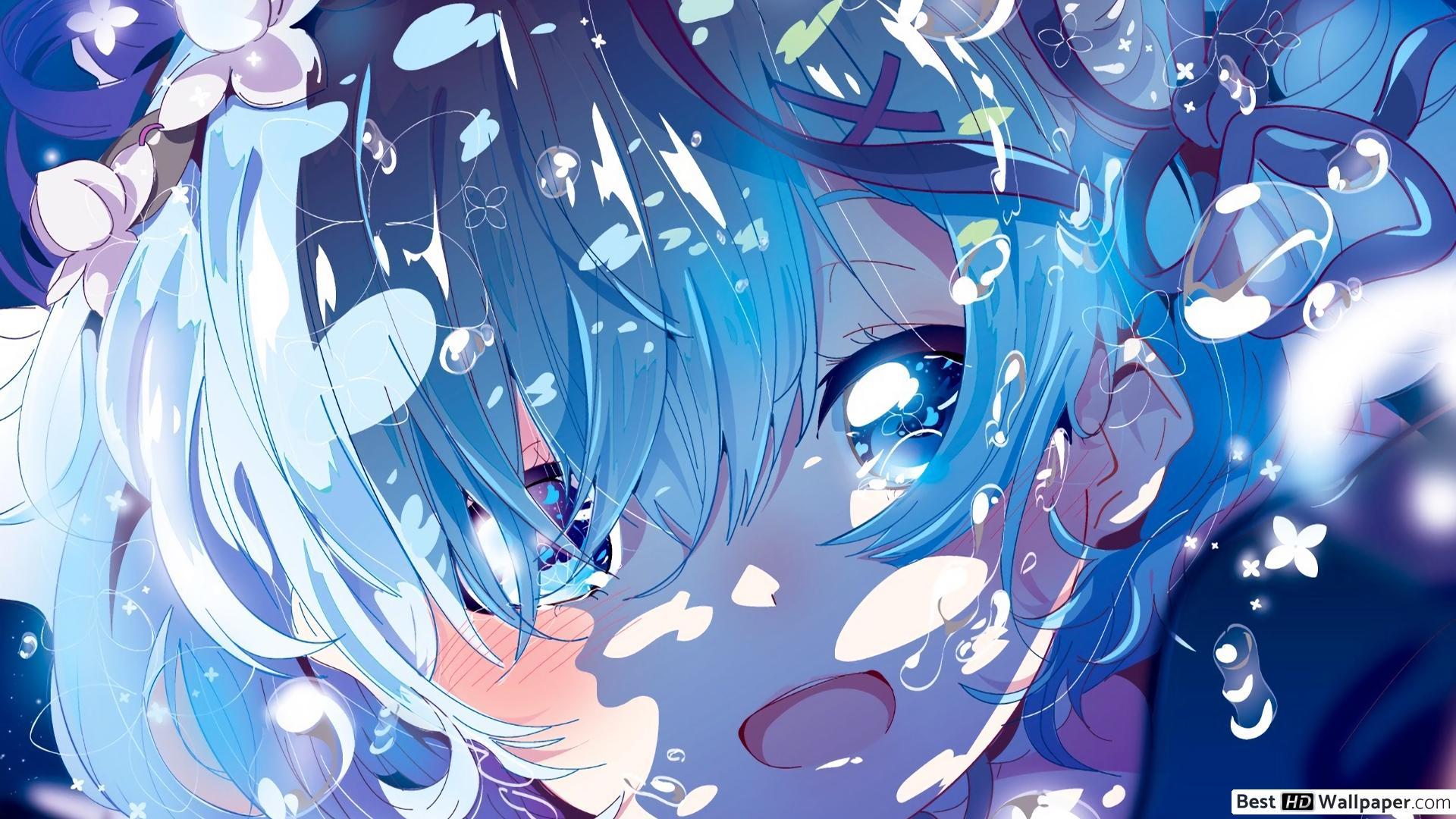 1920x1080 Anime blue hair and eye Hatsune Miku HD wallpaper download