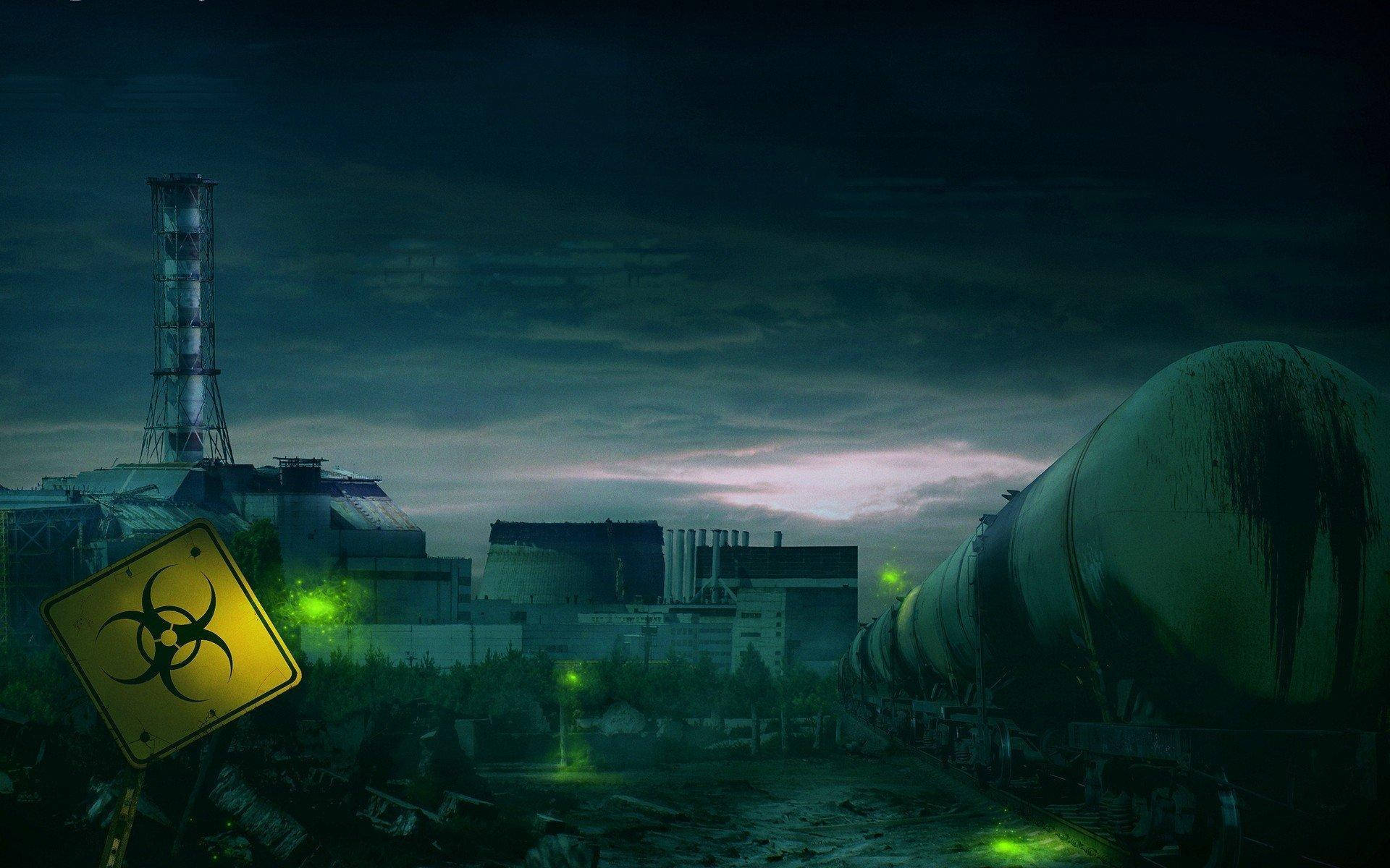 1920x1200 Download A Haunting View of the Abandoned Radioactive Facility of Chernobyl Wallpaper
