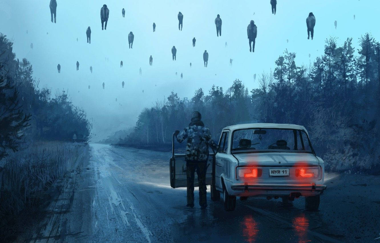 1332x850 Download A chilling scene from the movie Diaries (2012) Wallpaper