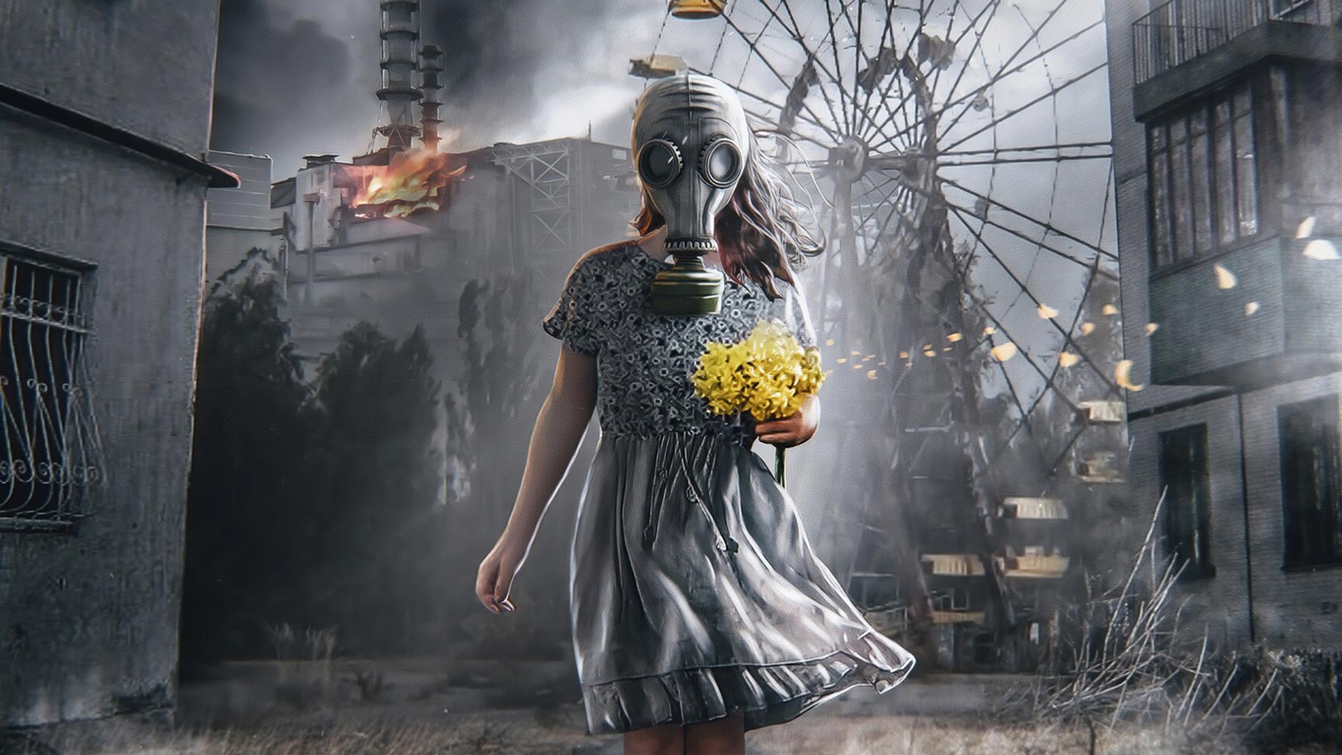 1920x1080 Picture depicting the result of Chernobyl