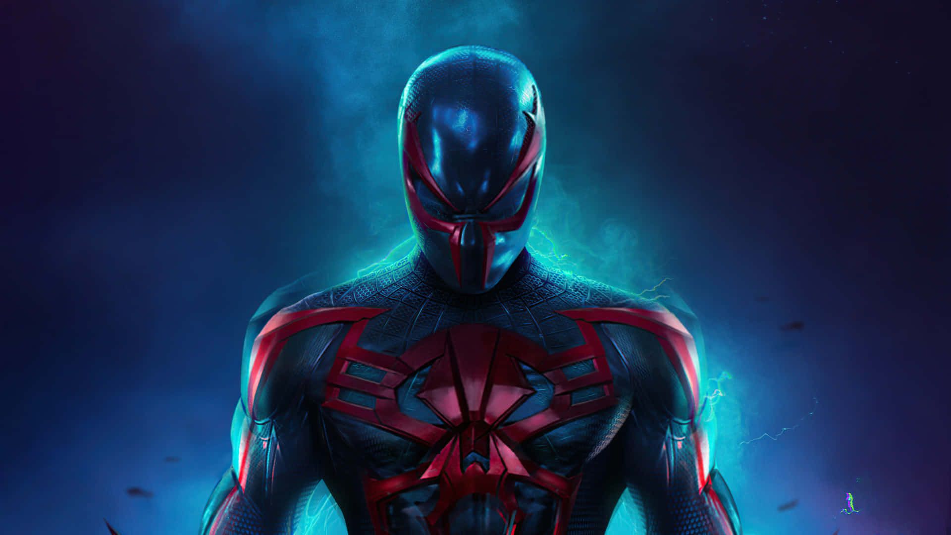 1920x1080 Spider Man Blue Wallpaper