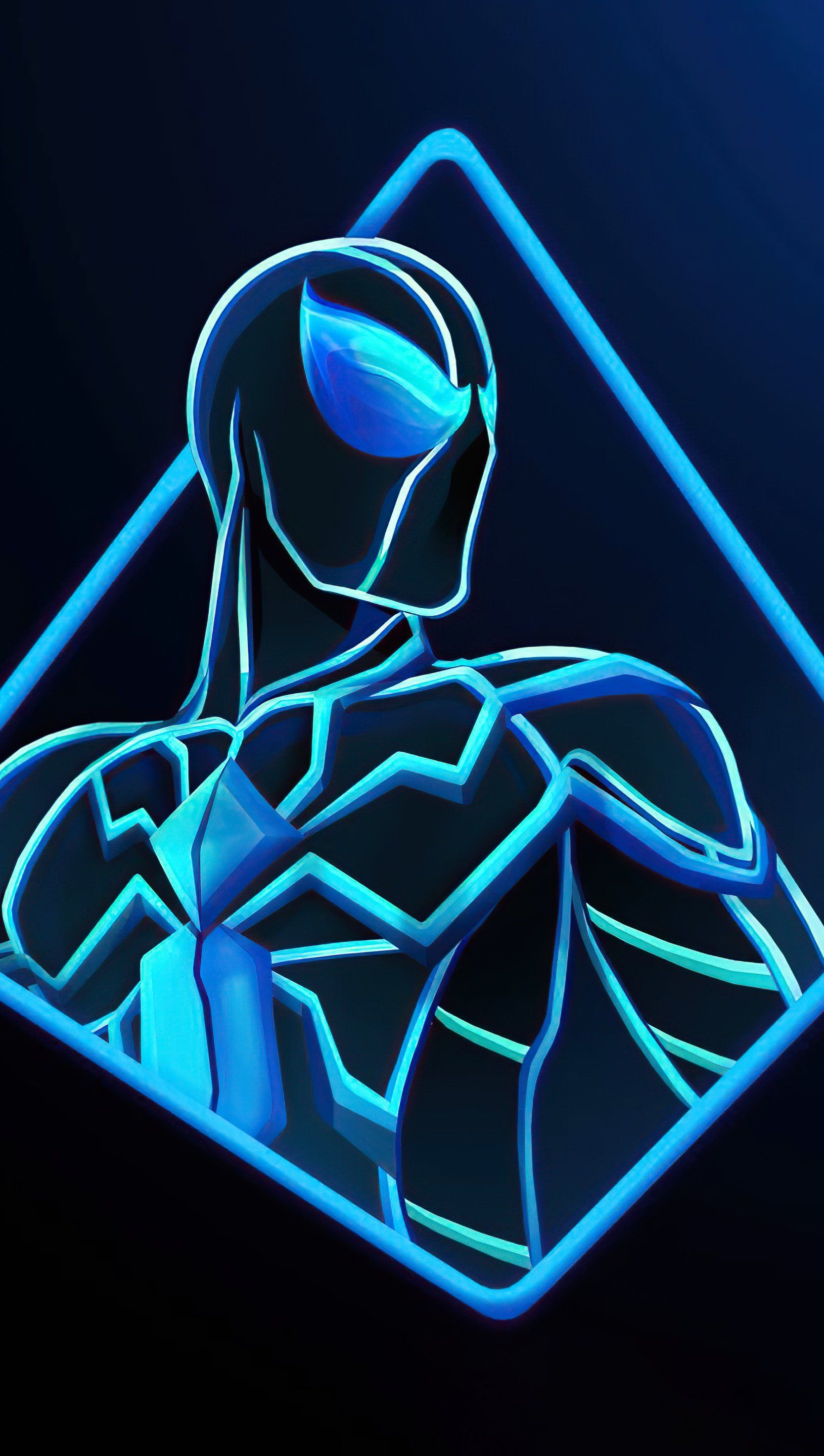 1630x2880 Spider Man: Blue Wallpaper