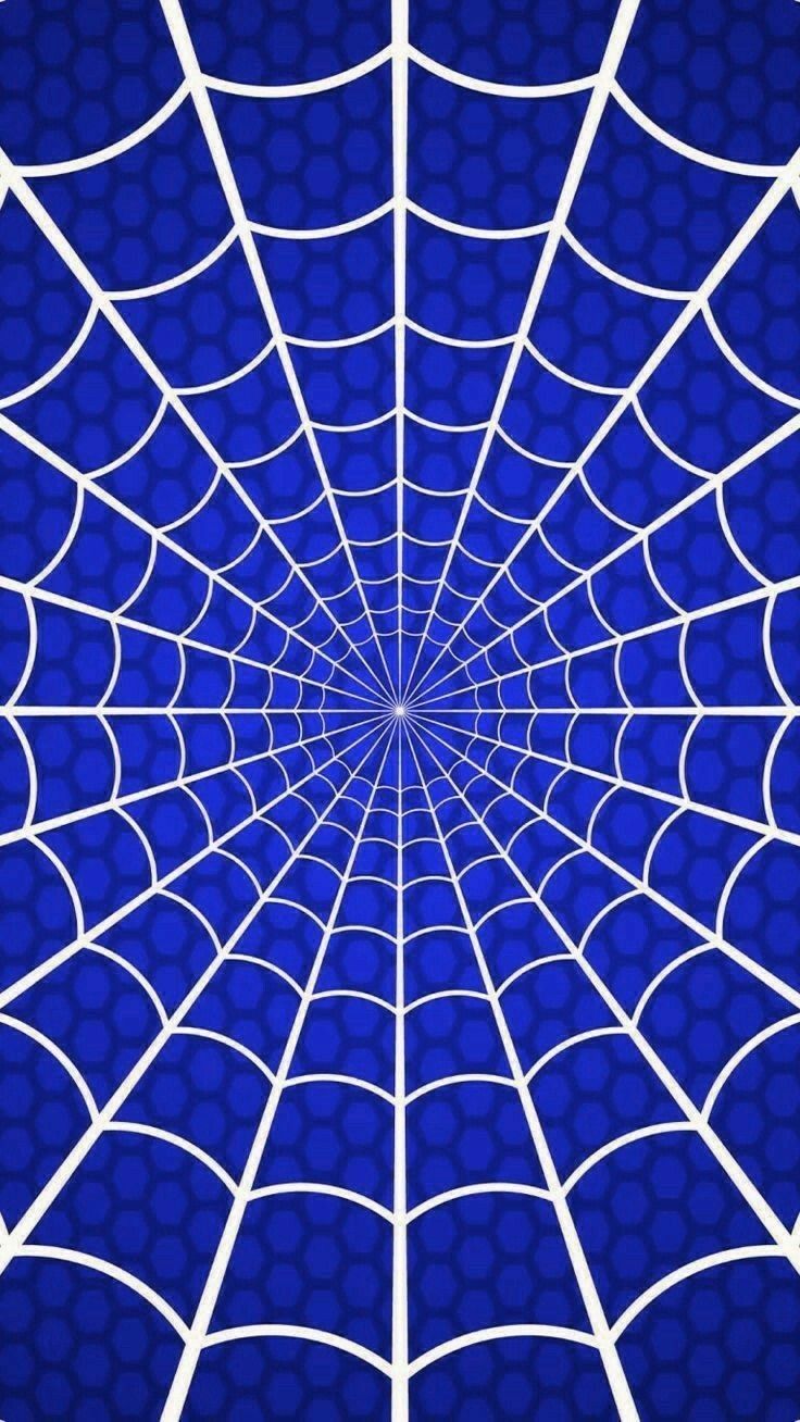 736x1308 Blue Spider Wallpaper