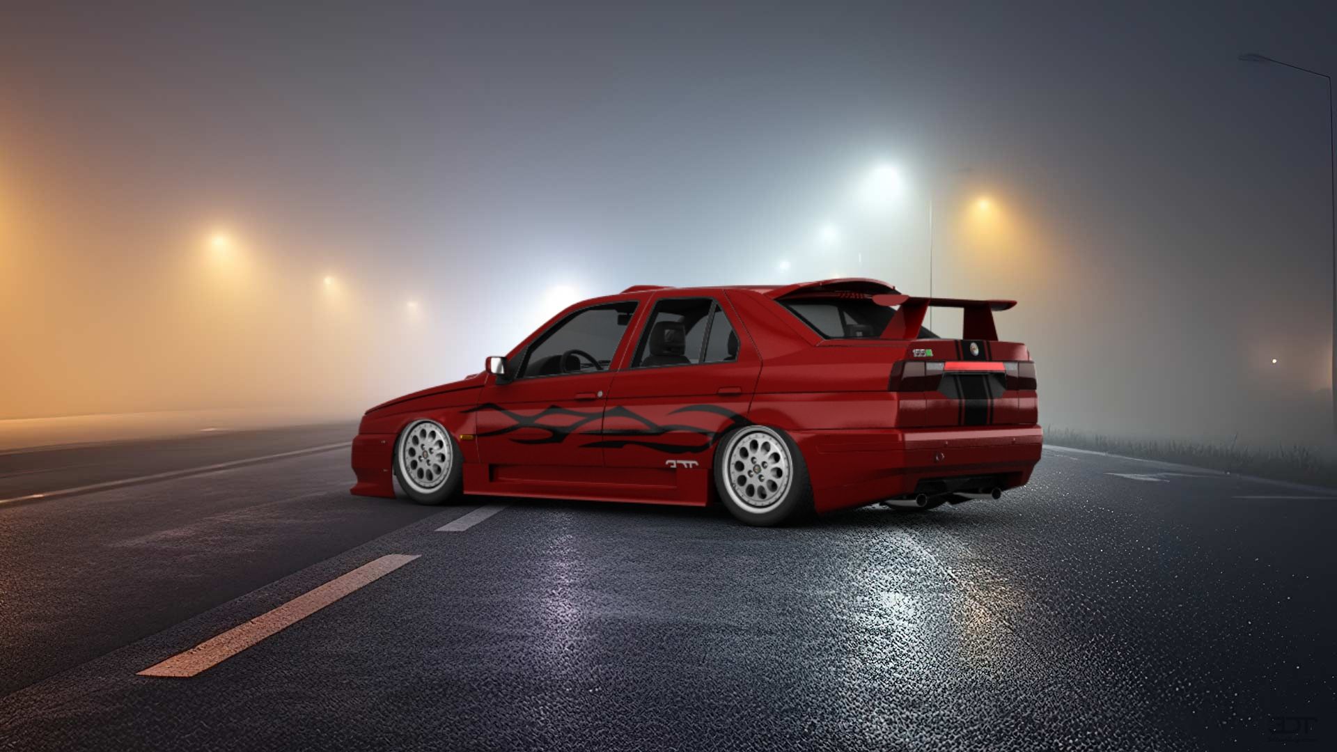1920x1080 hehe333e's 1992 Alfa Romeo 155 Q4 custom buildDTuning
