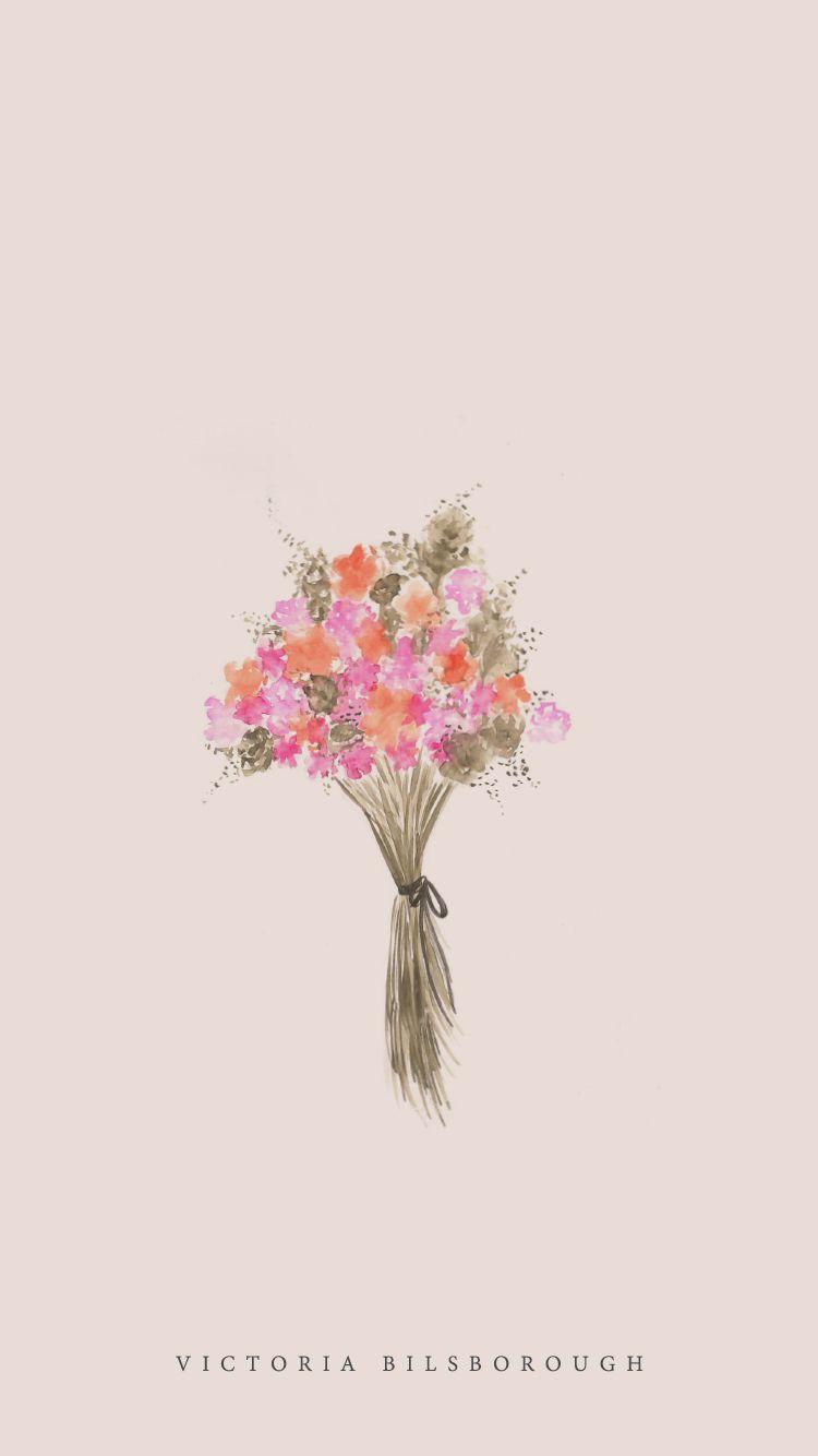 750x1334 Minimalist Spring Wallpaper