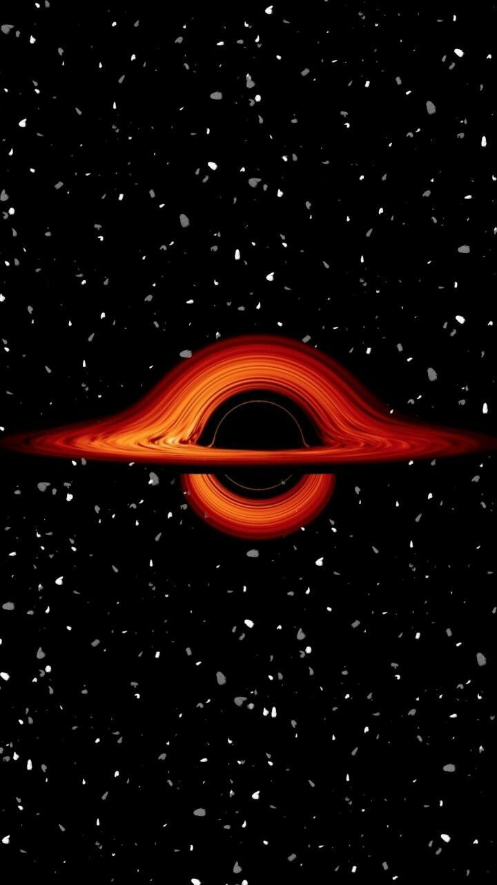 720x1280 Black hole wallpaper