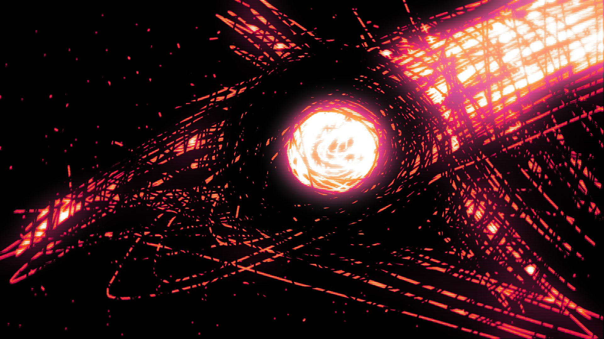 1920x1080 Wallpaper eyes, space, red, abstraction, darkness, pattern, comet, wallpaper for mobile and desktop, section абстракции, resolution 1920x1080