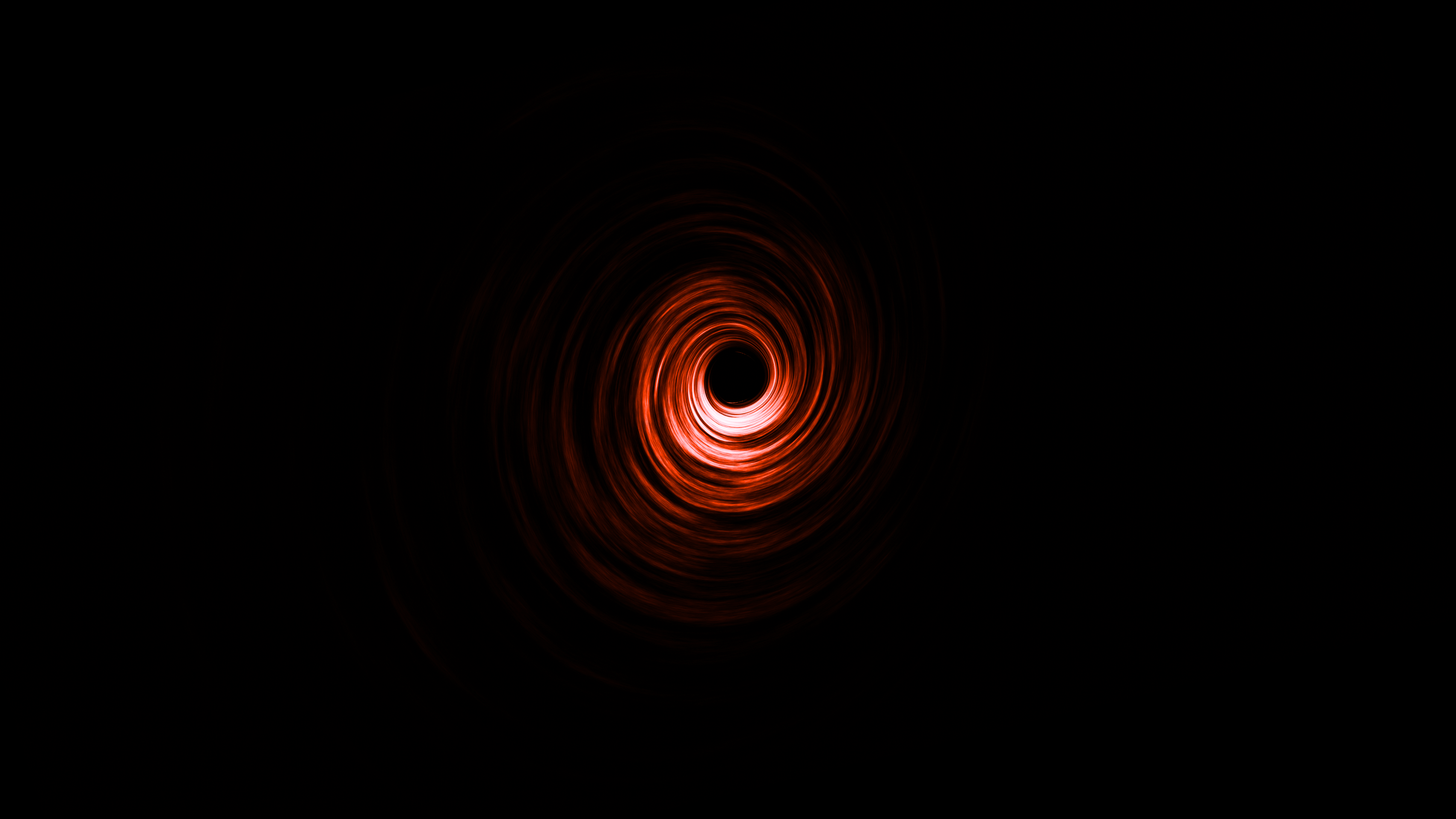 7680x4320 I did my best to recreate the recent black hole image with SE and some Photohop. Here is an 8k wallpaper of it