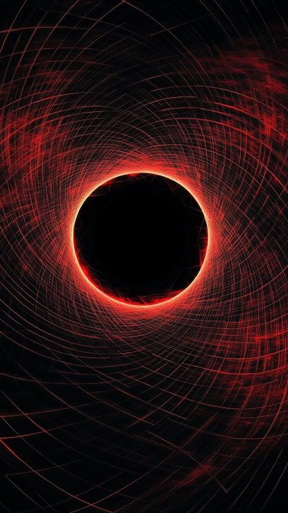 415x740 Black Hole Spiral Wallpaper Photo Free High Quality Picture