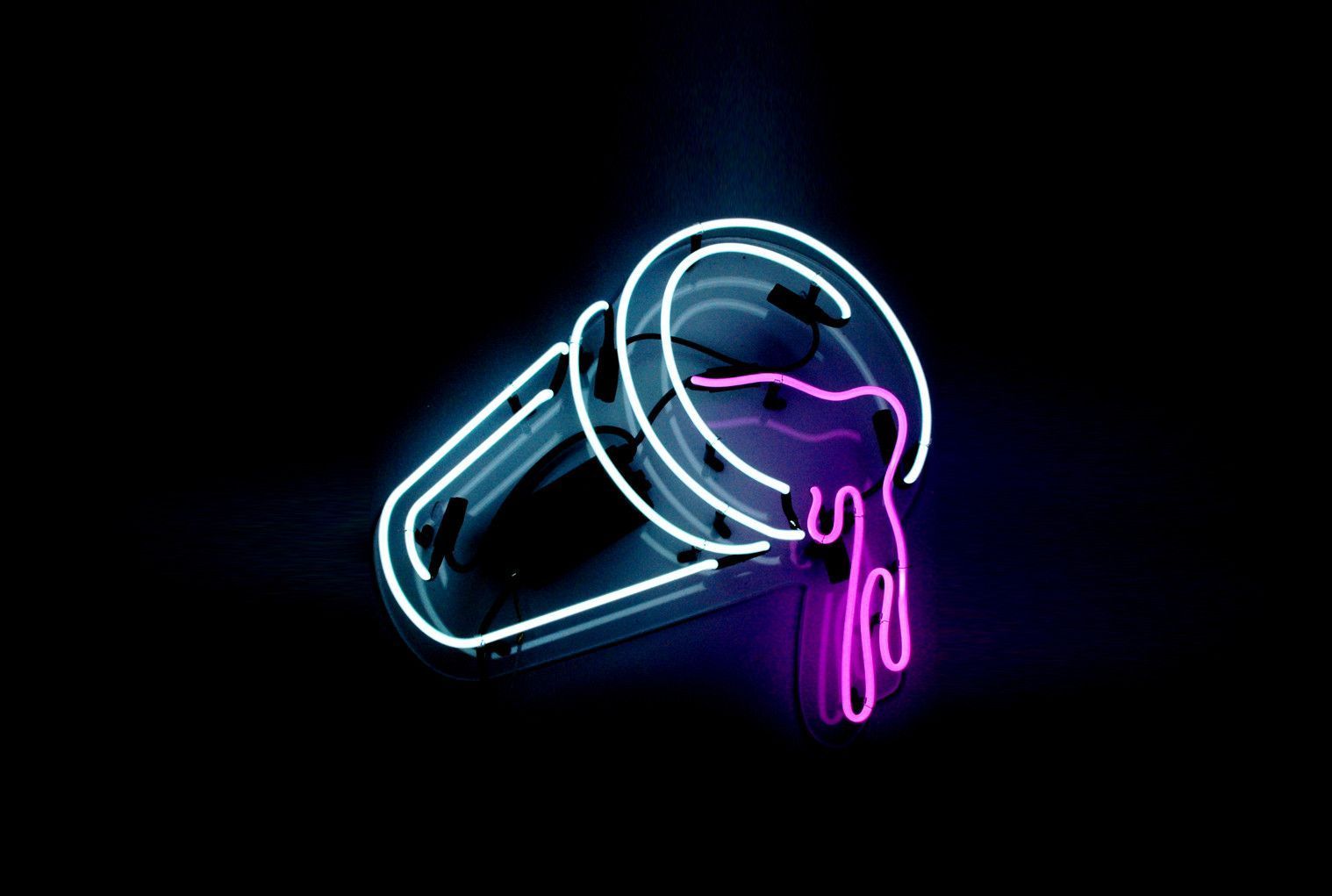 1518x1021 Double Cup Neon Sign- Affordable Custom Neon Signs