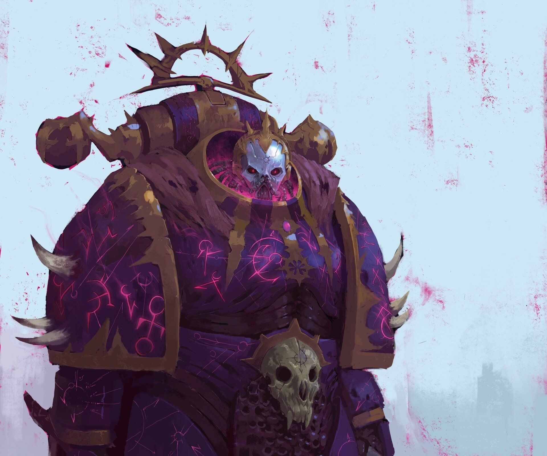 1920x1600 Warhammer 40K HD: Dark Chaos Titan Wallpaper