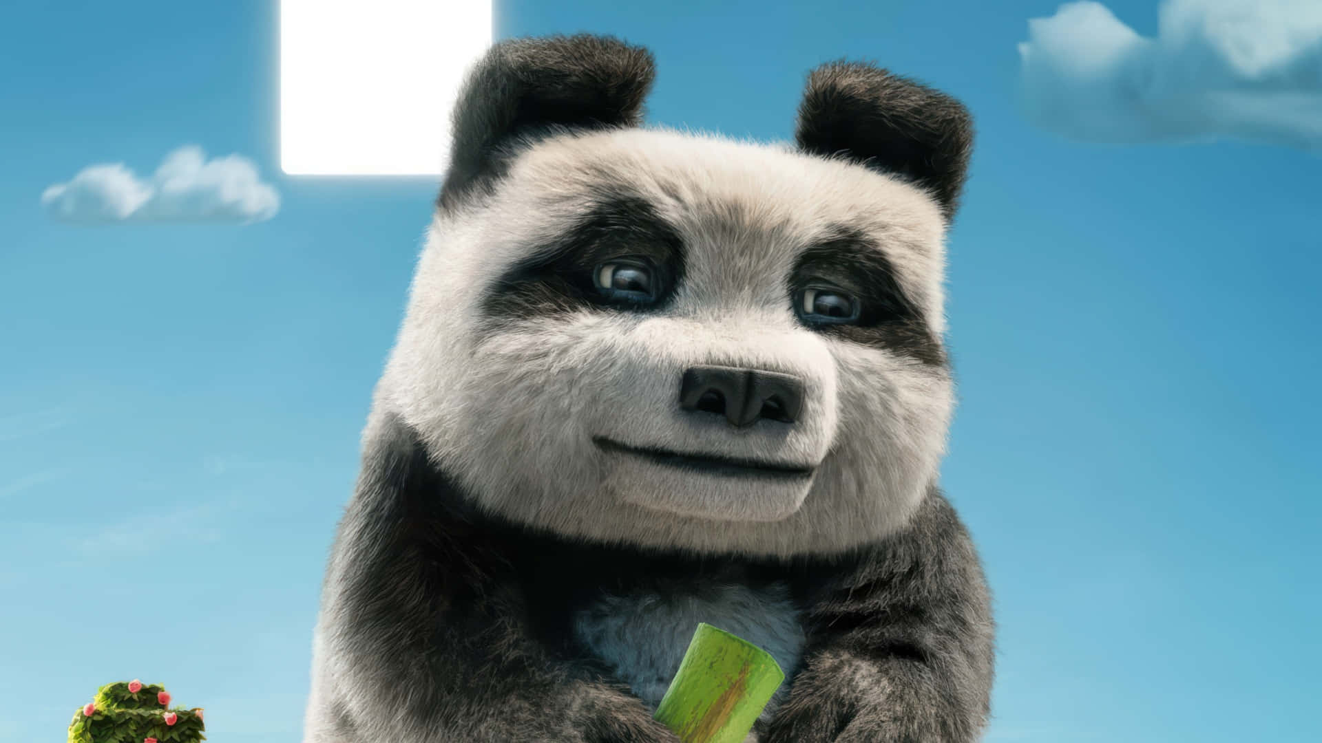 1920x1080 Download Minecraft Movie Panda Character Wallpaper