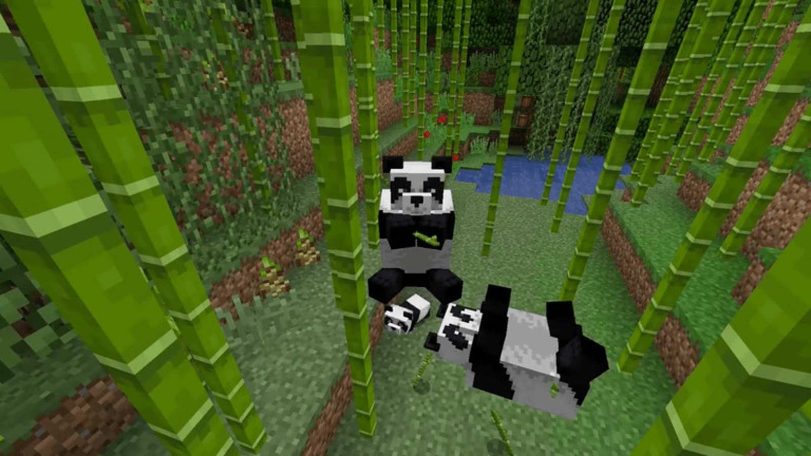 1600x900 Minecraft overhauling NPC villages, adding pandas. Rock Paper Shotgun