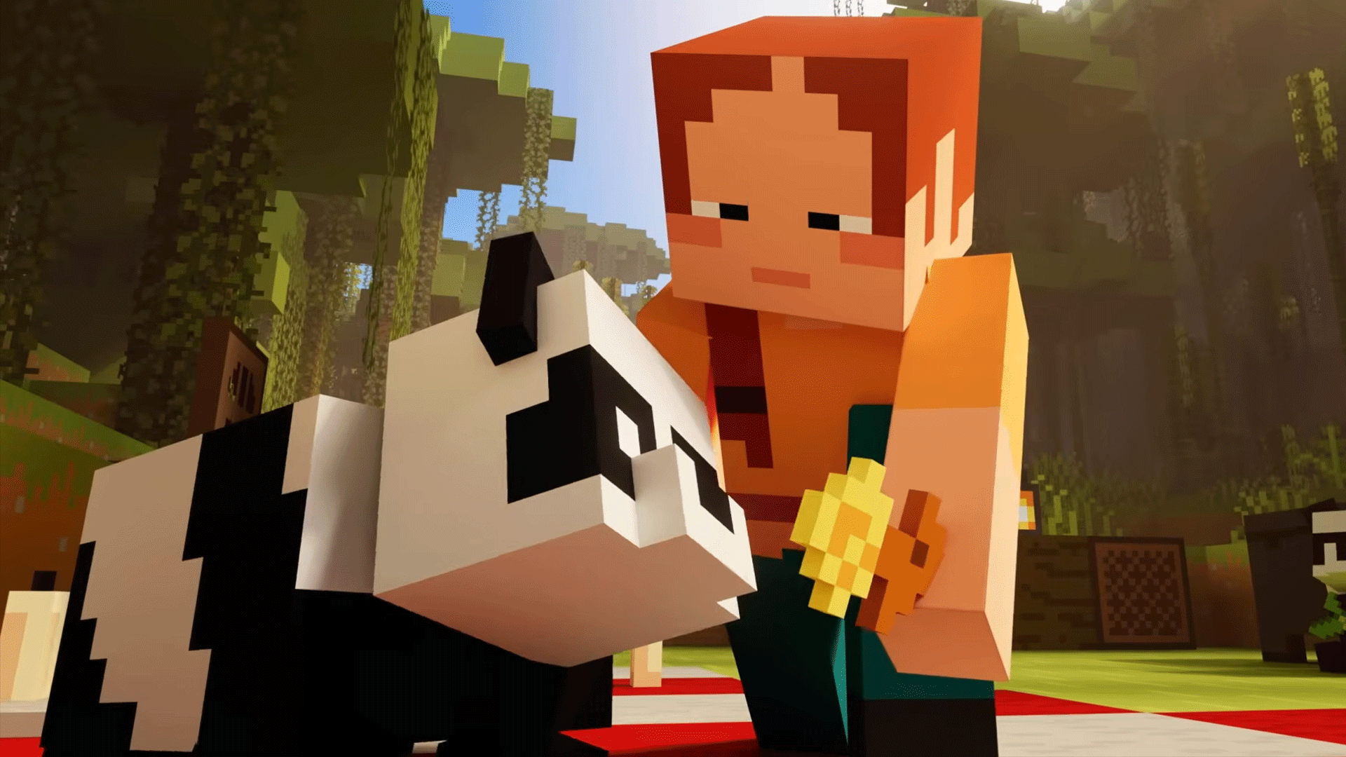 1920x1080 Minecraft Panda Update