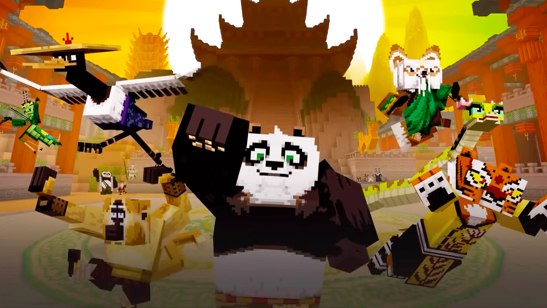 1920x1080 Minecraft Kung Fu Panda DLC Launch Trailer