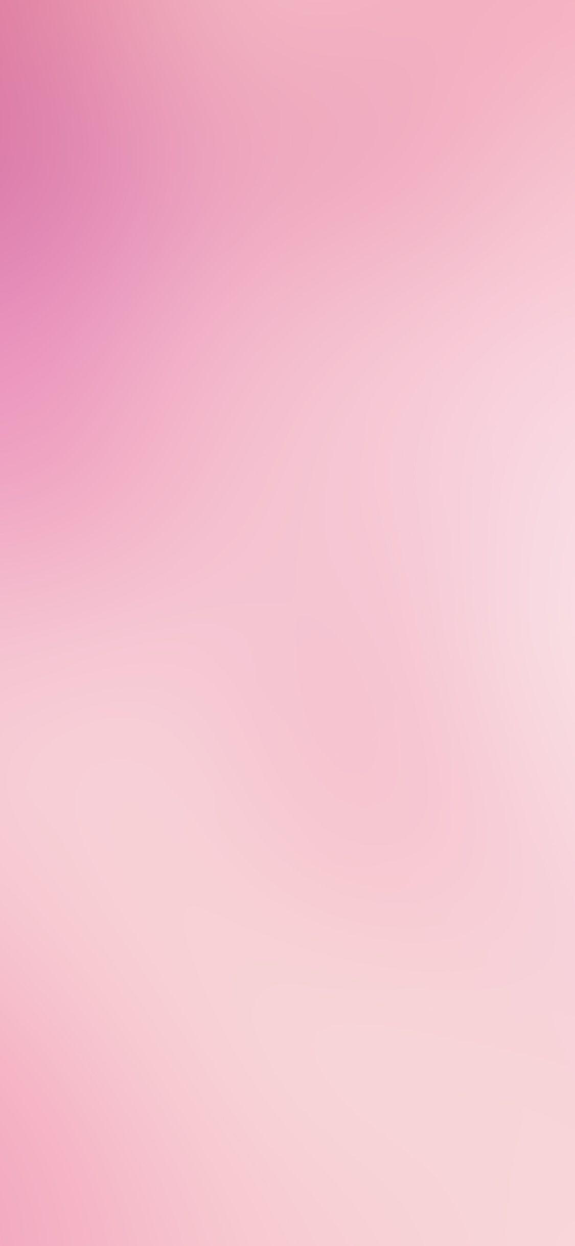 1125x2436 Spring Pink Cherry Blossom Gradation Blur