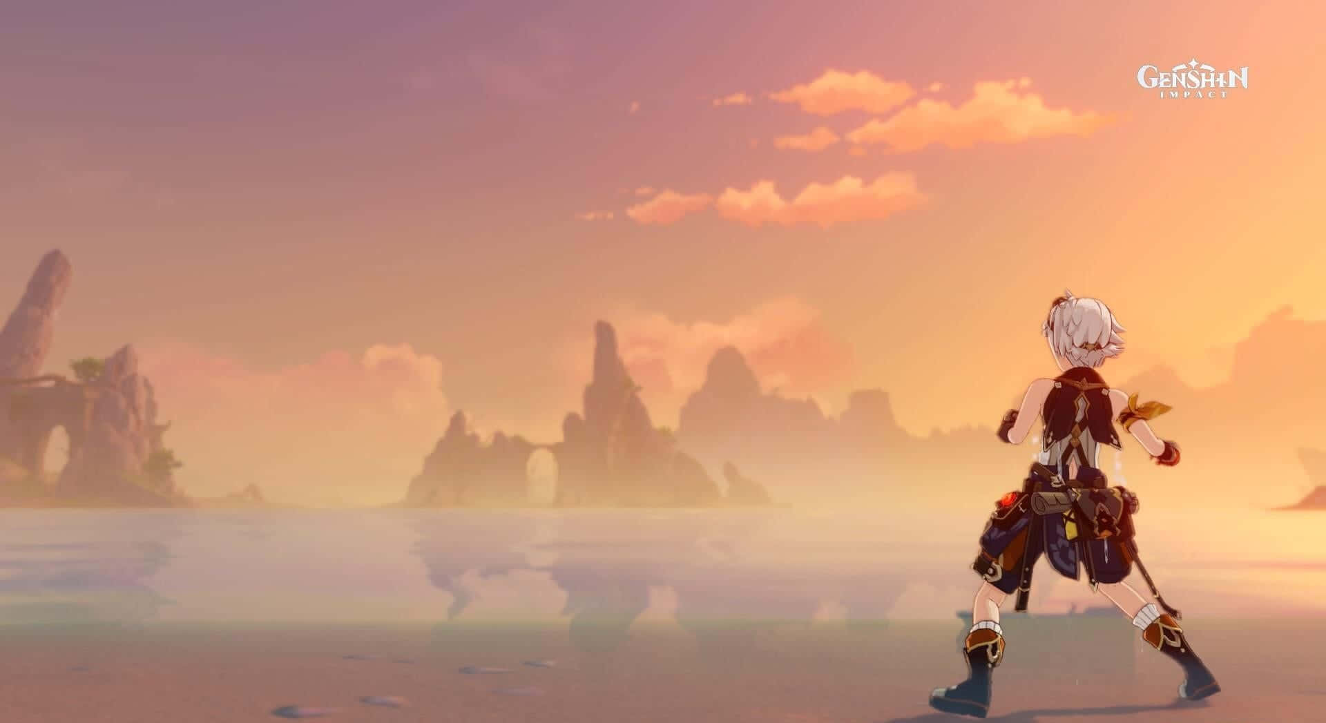 1920x1047 Download Adventurous Bennett- The rising star of Mondstadt's Adventurers' Guild Wallpaper