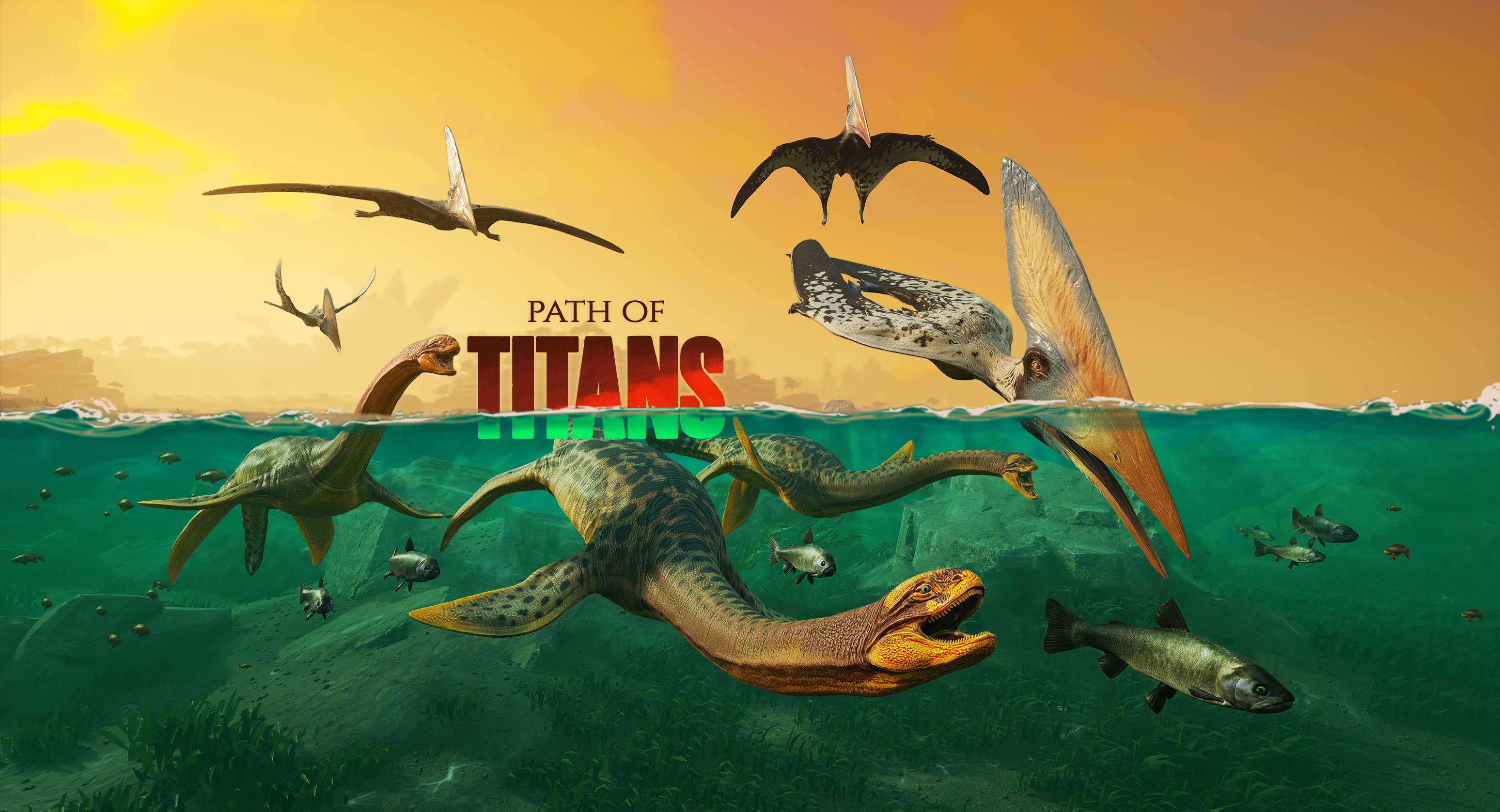 3096x1677 Path of Titans Updates with a New World, First Pterosaurs, and First Plesiosaurs